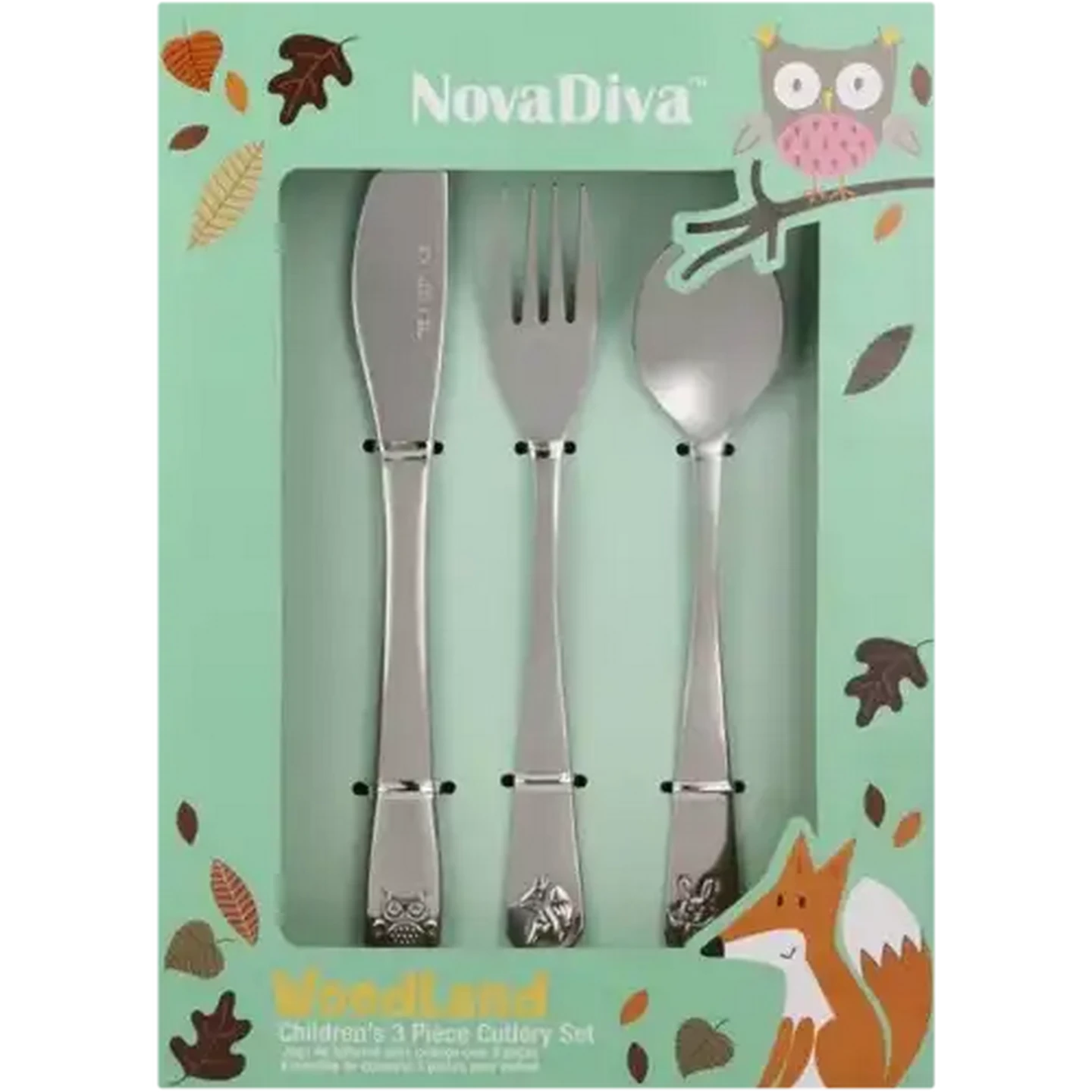 Checkers Sixty60 | NovaDiva Woodland Stainless Steel Children's