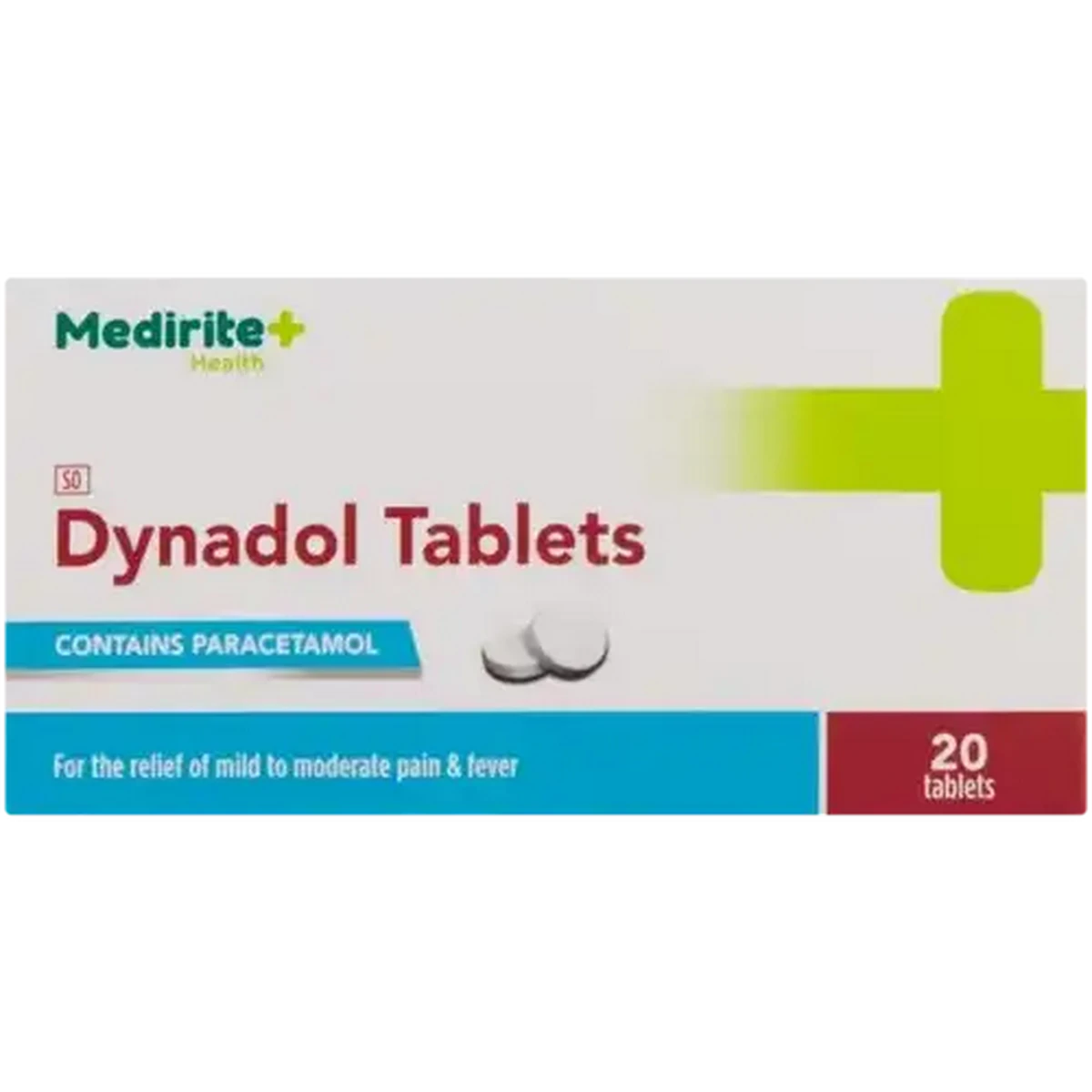Checkers Sixty60 | Medirite Dynadol Pain Relief Tablets 20 Pack