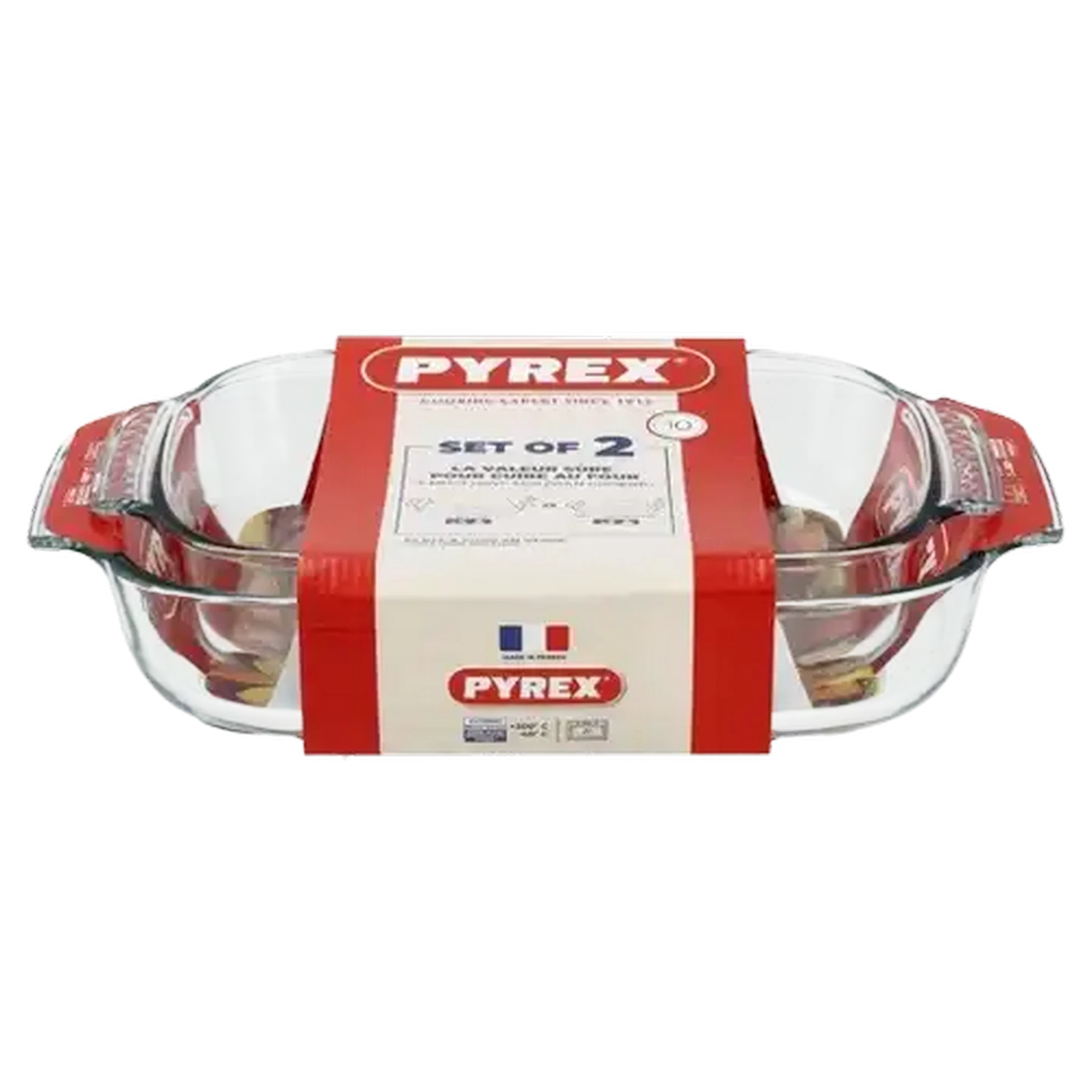 Checkers Sixty60 | Pyrex Classic Deep Glass Roaster Set 1.9L & 2.6