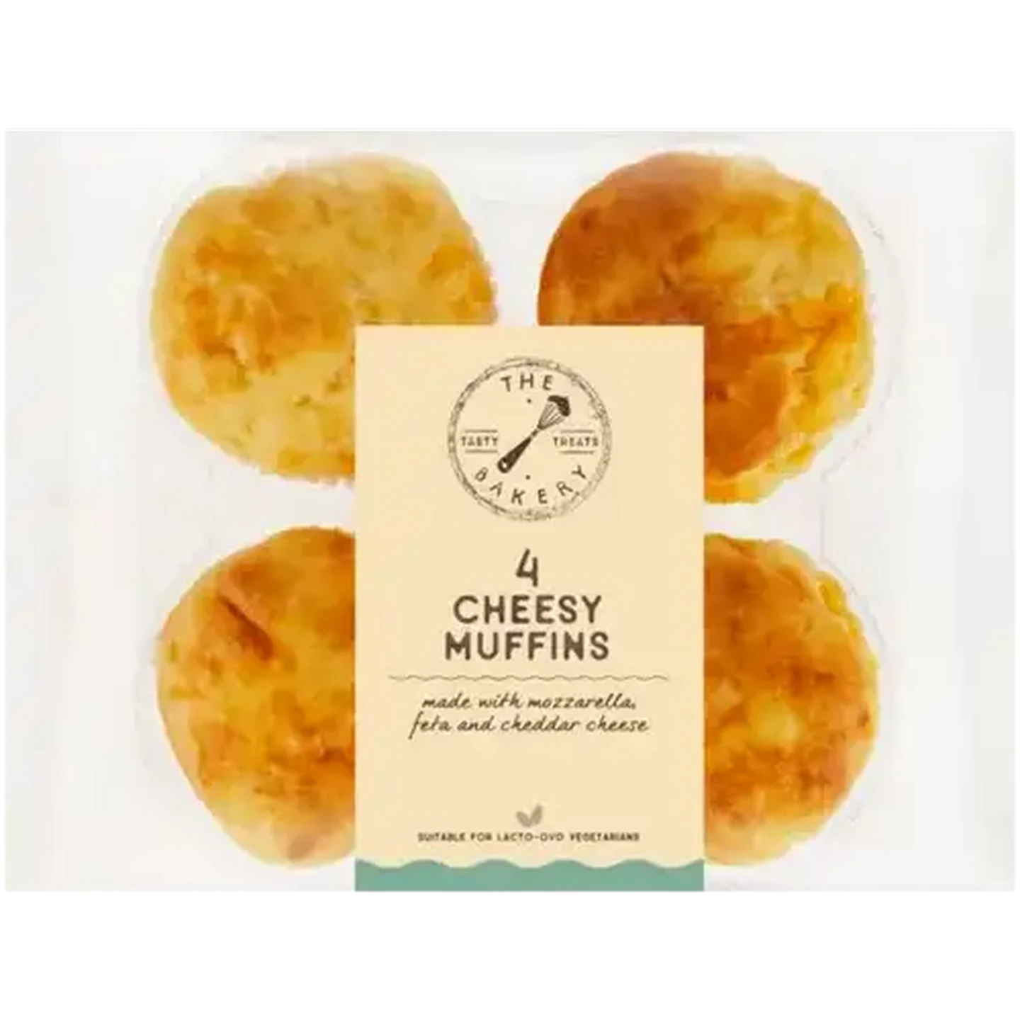 Image of The Bakery Cheesy Muffins 4 Pack