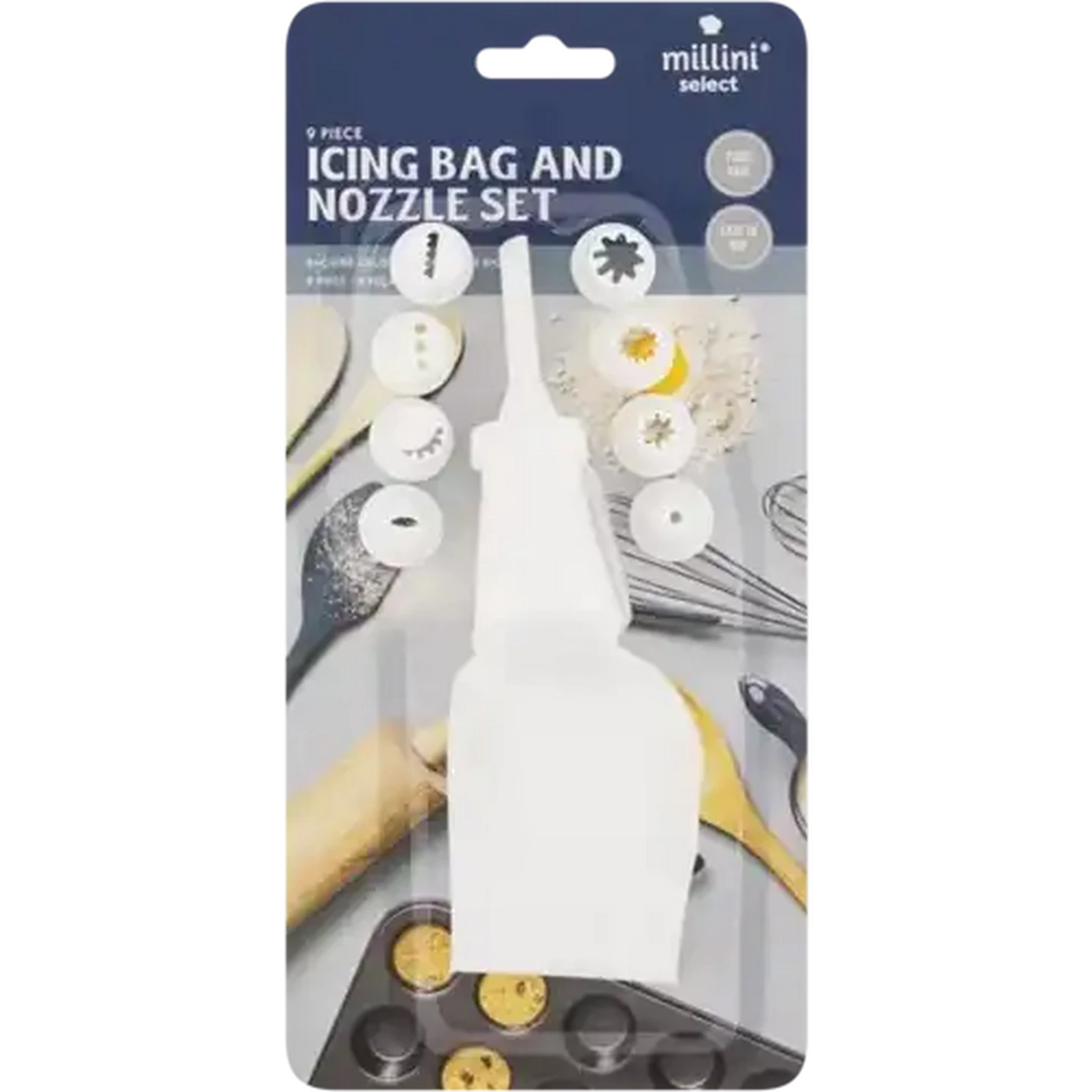 Checkers Sixty60 | Millini Plastic Icing Bag and Nozzle Set 9-Piece