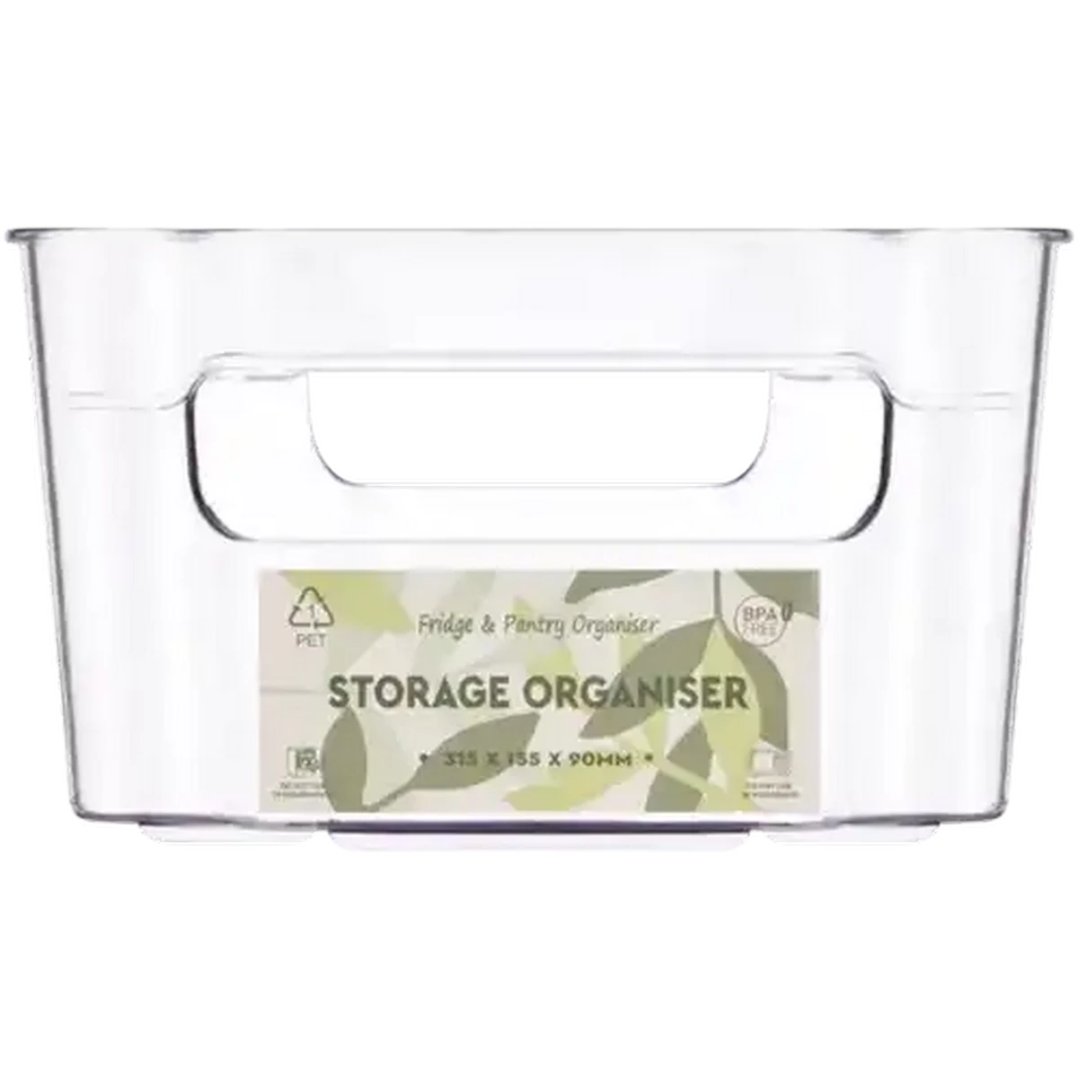 saran Checkers Sixty60 | Fridge & Pantry Clear Plastic Storage Organiser