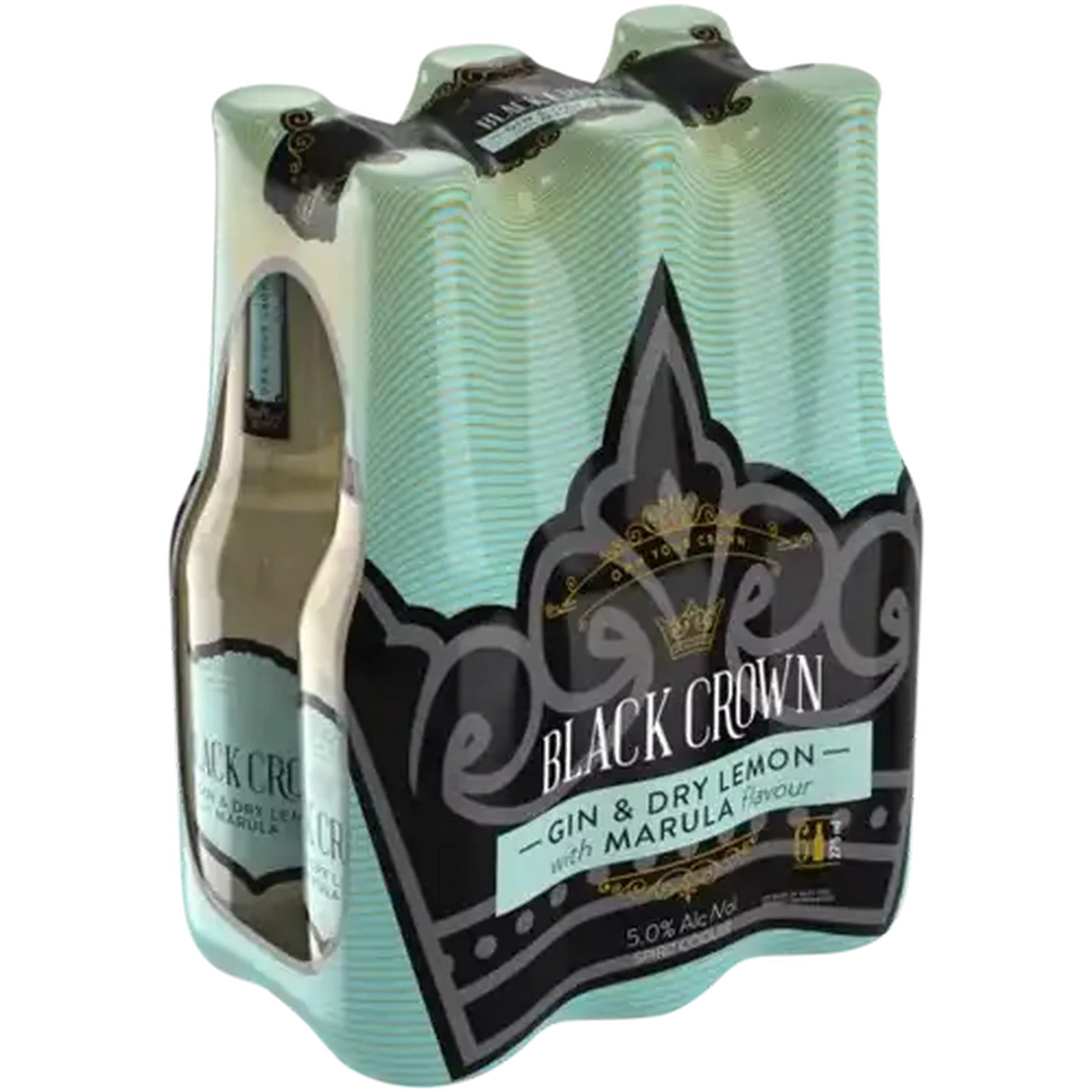 Checkers Sixty60 | Black Crown Gin & Dry Lemon With Marula Bottles