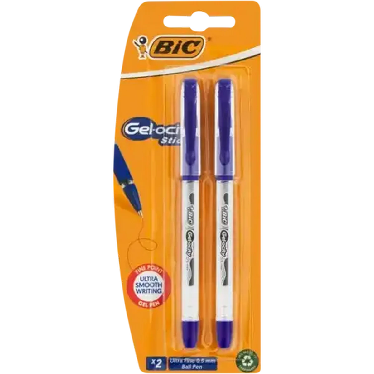 Checkers Sixty60 | BIC Gel-ocity Stic Blue Fine Gel Pen 2-Pack