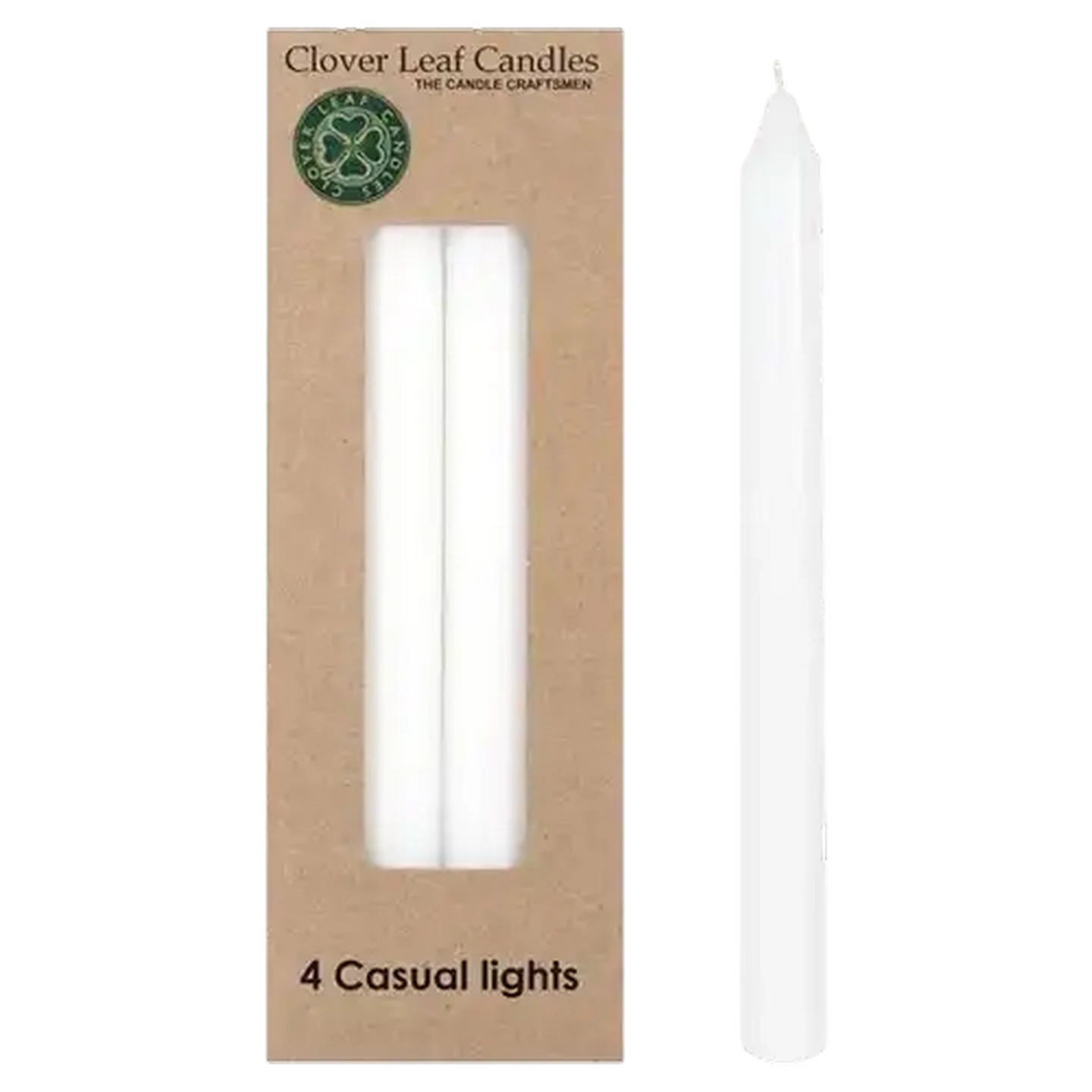 Checkers Sixty60 | Clover Leaf Candles White Casual Lights Candles