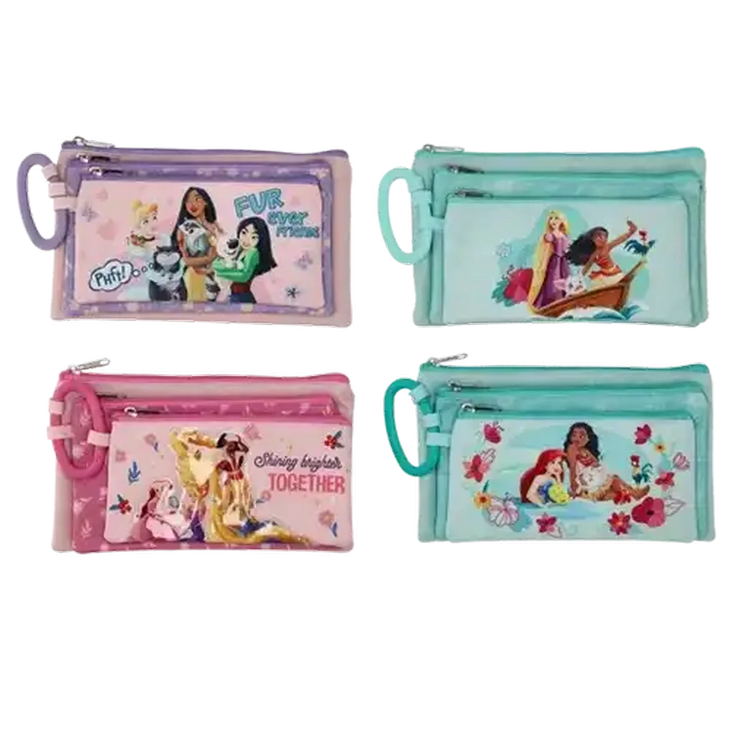 Checkers Sixty60 | Disney Princess Pencil Bag 3-Piece (Design May