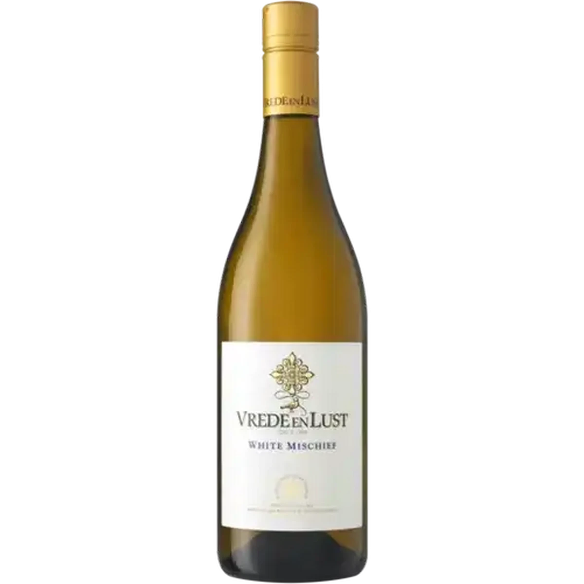 Checkers Sixty60 | Vrede en Lust White Mischief White Wine Bottle