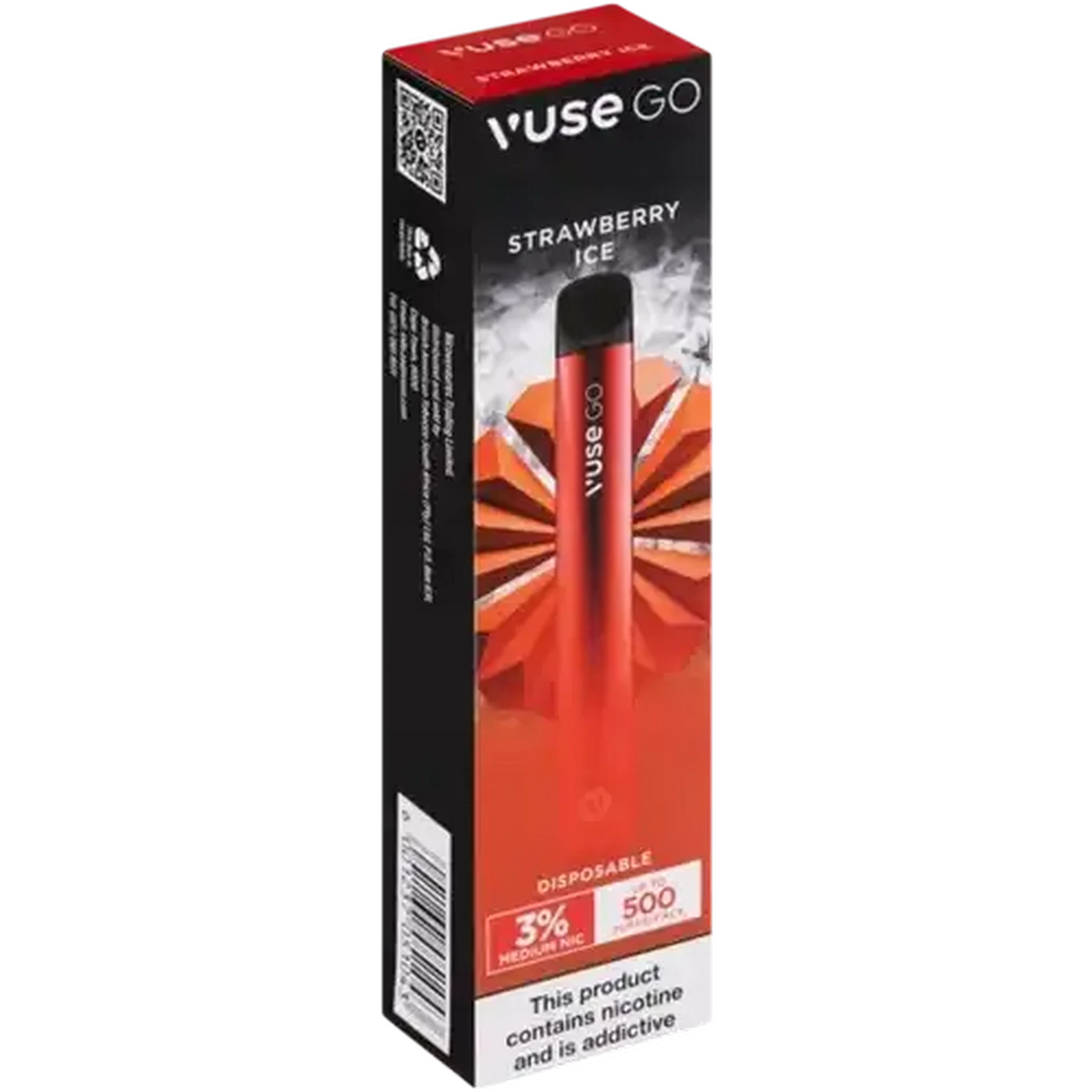 Checkers Sixty60 | Vuse Go Strawberry Ice Disposable Vape (Non-Refundable.  Non-Returnable.)