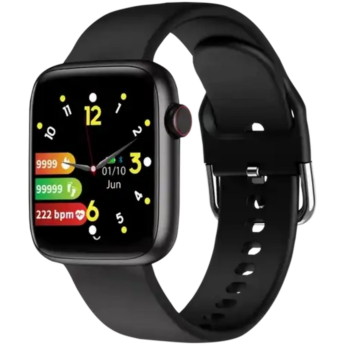 PEZのLCDウォッチ Checkers Sixty60 | Polaroid PA86 Black Fit Active Smart Watch