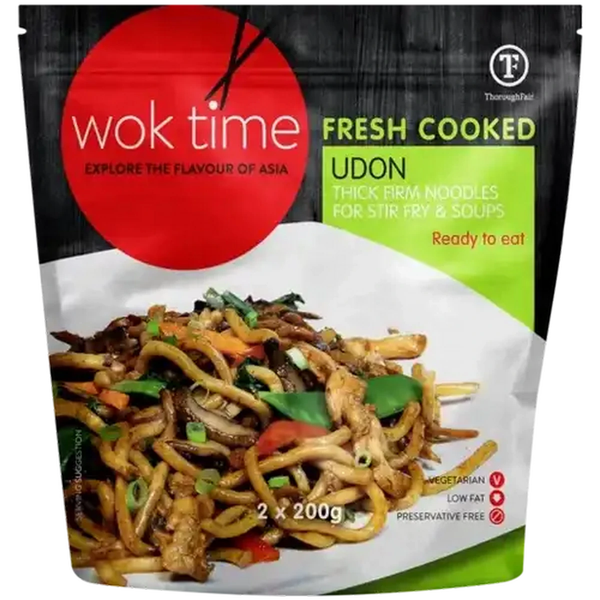 Checkers Sixty60 | Wok Time Fresh Cooked Udon Noodles 2 x 200g