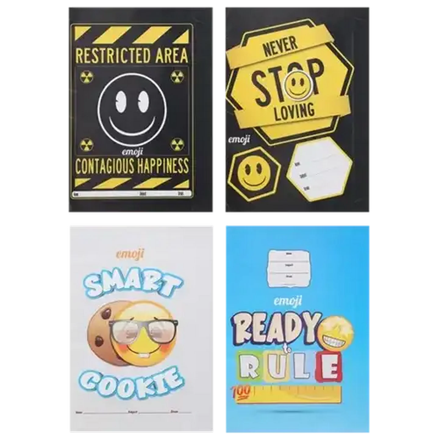 Checkers Sixty60 | Emoji A4 Book Jackets 5-Pack (Design May Vary)