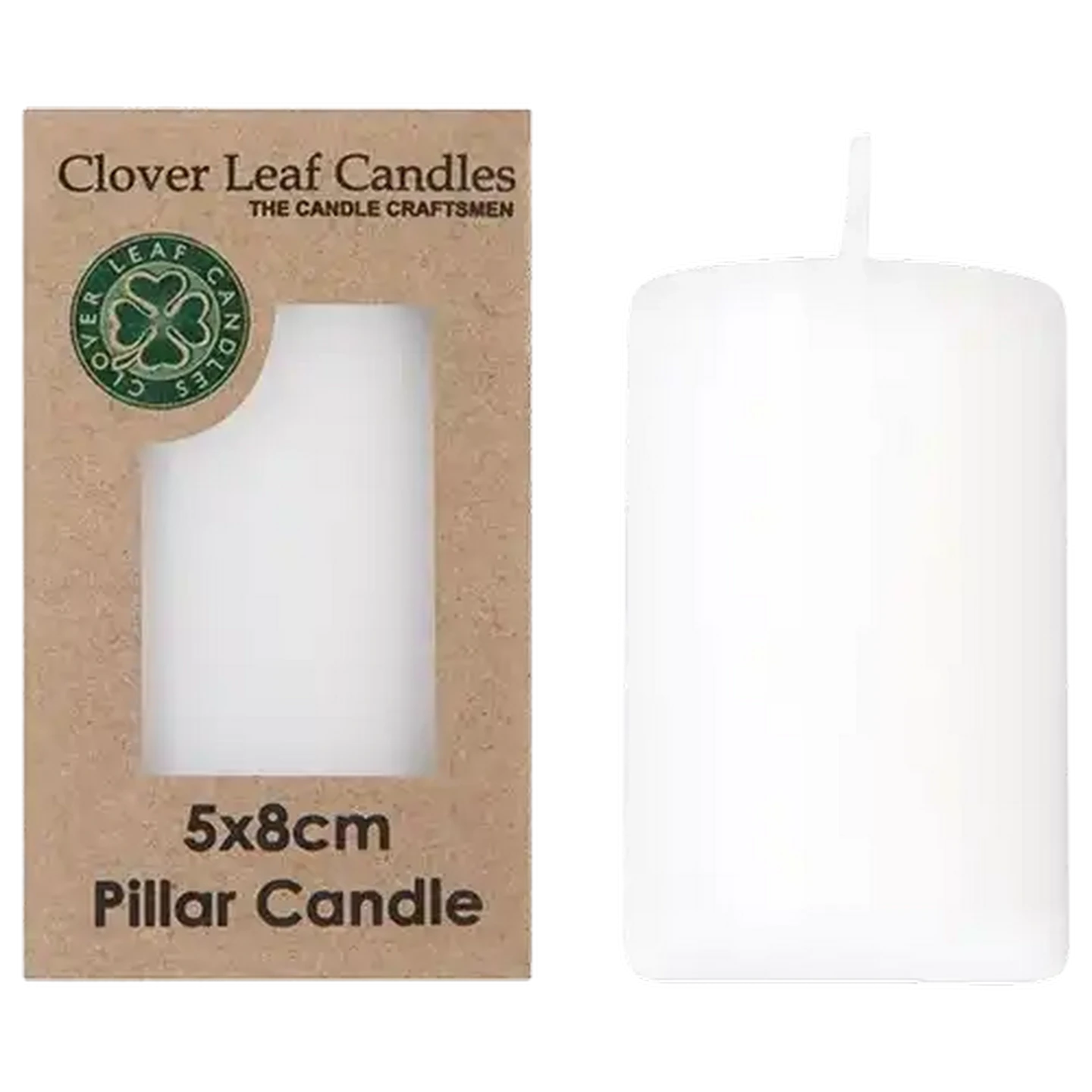 Checkers Sixty60 | Clover Leaf Candles White Pencil Top Candle 7.5cm
