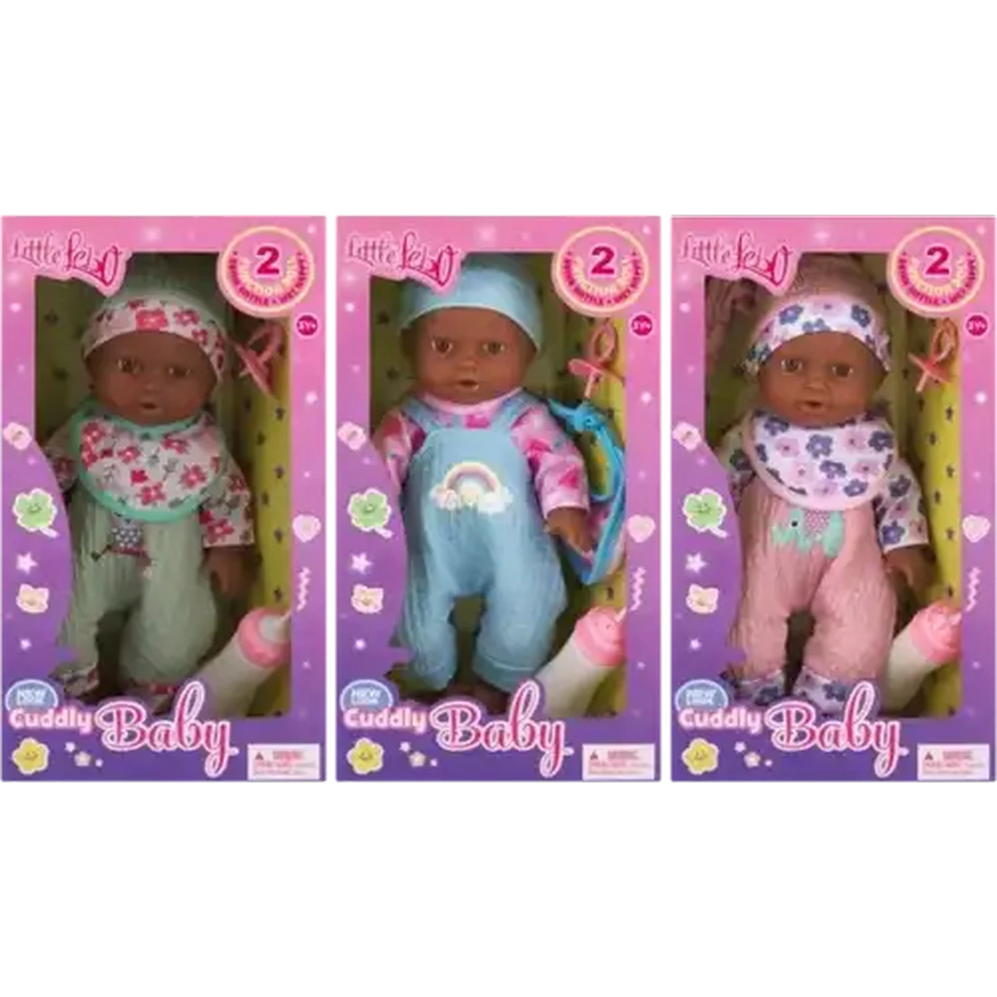 Image of Cuddly Baby Little Lebo Doll 30cm (Design May Vary)