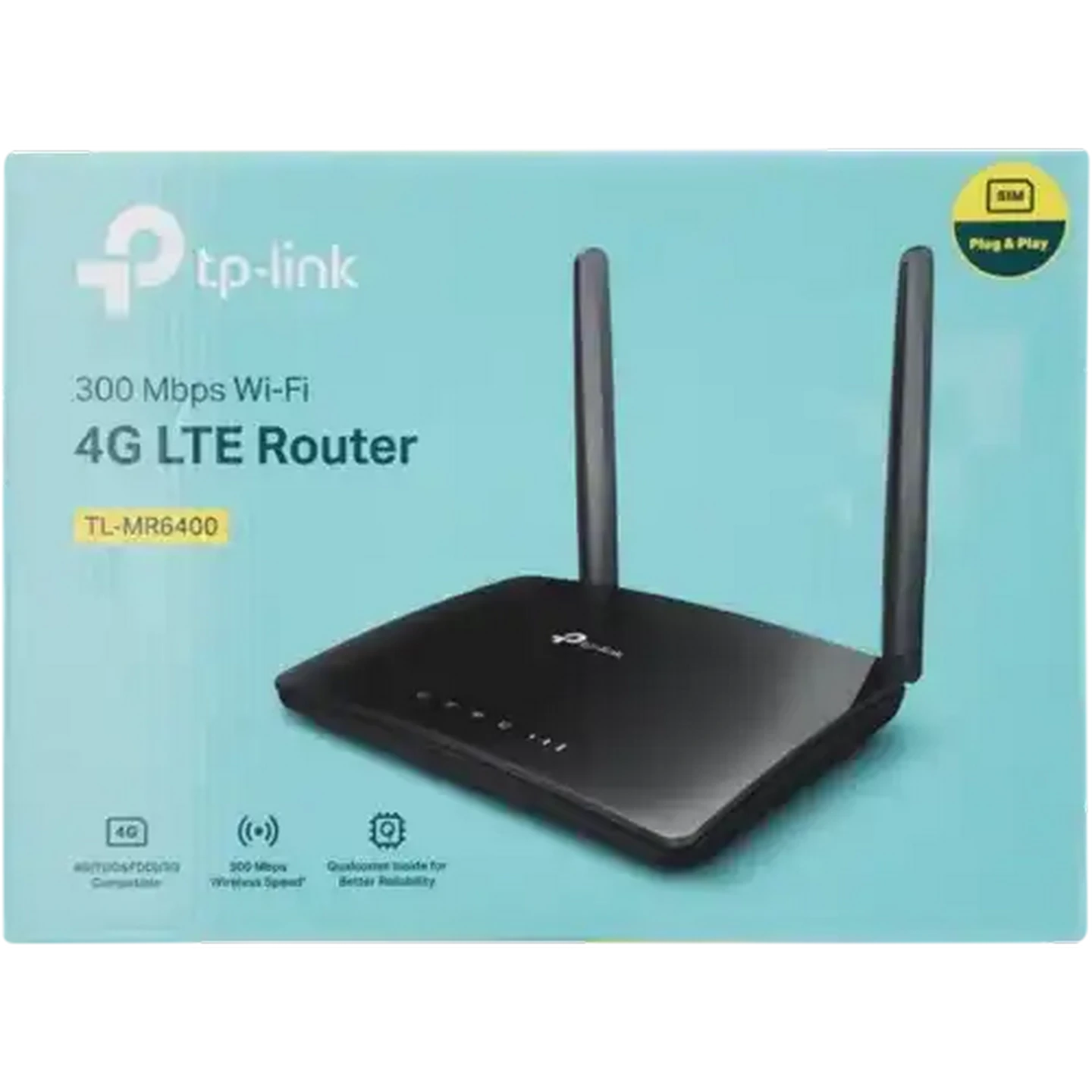 Image of TP-Link TL-MR6400 V5.2 LTE Wi-Fi N Router 300Mbps
