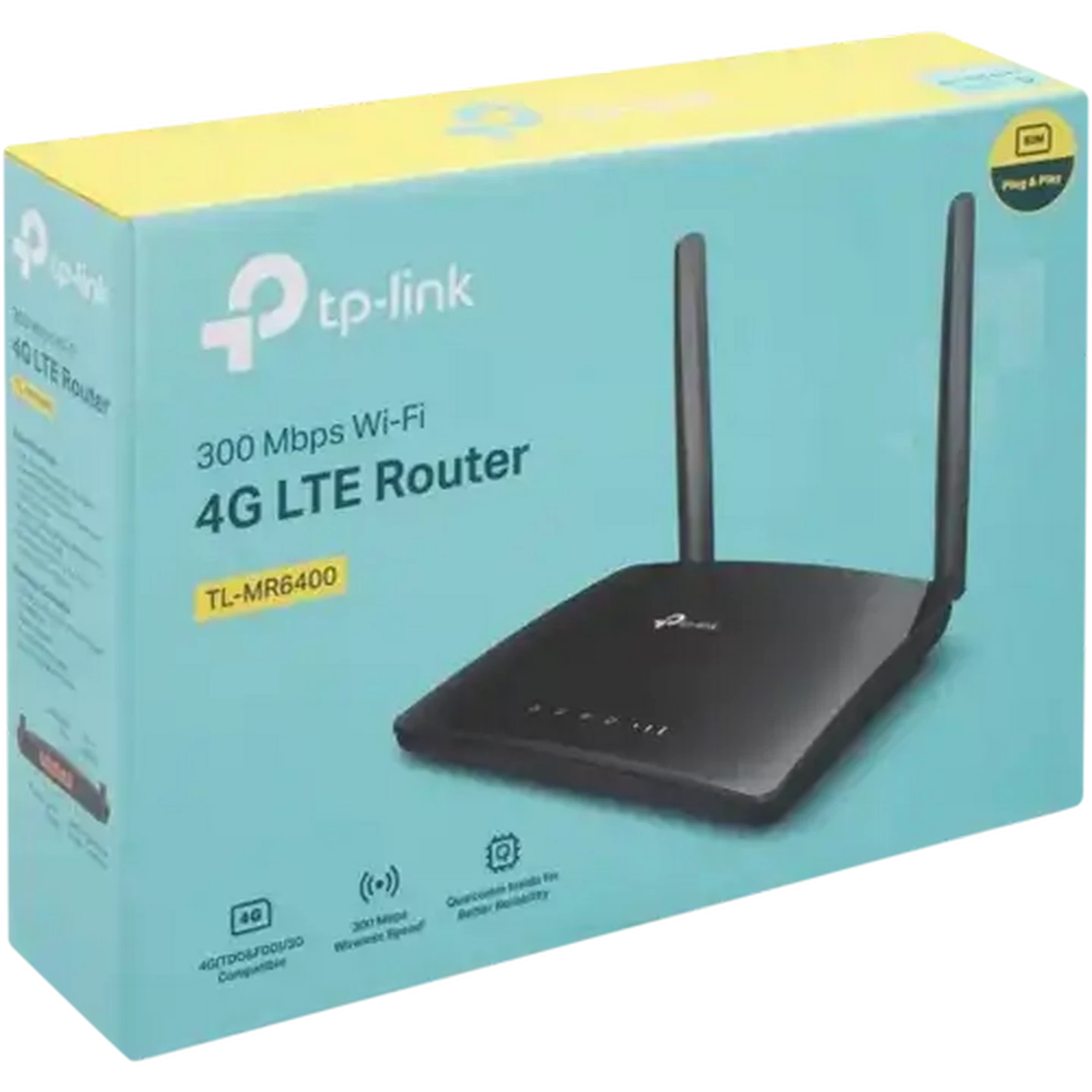 Image of TP-Link TL-MR6400 V5.2 LTE Wi-Fi N Router 300Mbps