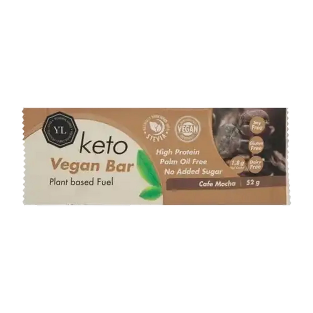 Checkers Sixty60 | Youthful Living Keto Cafe Mocha Vegan Bar 52g