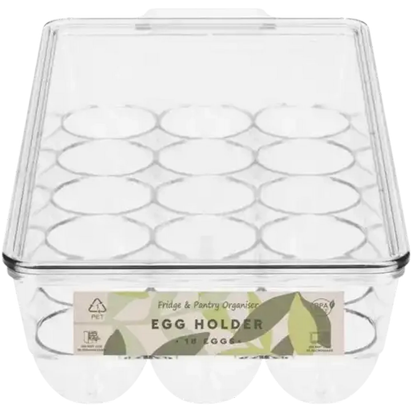 Checkers Sixty60 | Fridge & Pantry Organiser 18-Egg Clear Holder