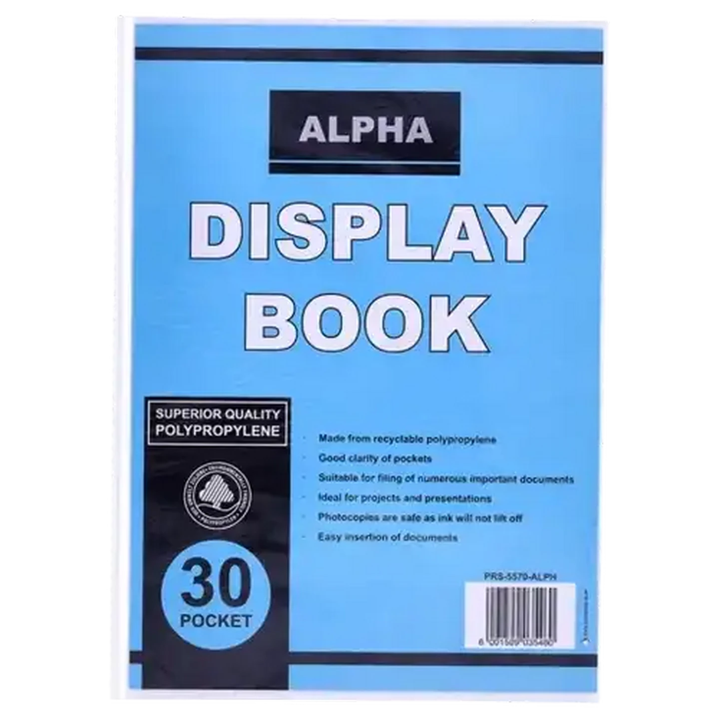 Checkers Sixty60 | Alpha Blue Display Book 30 Pocket