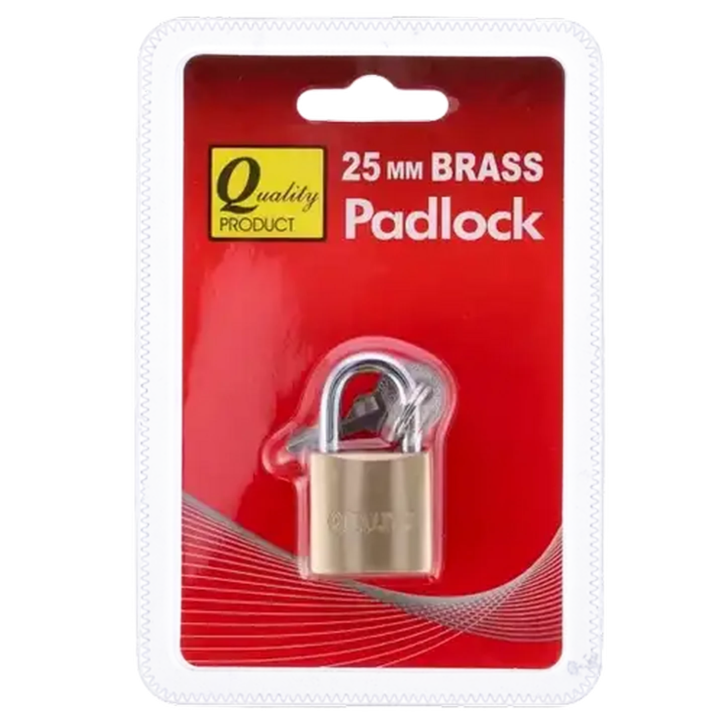 トコ Checkers Sixty60 | Quality Brass Padlock 25mm