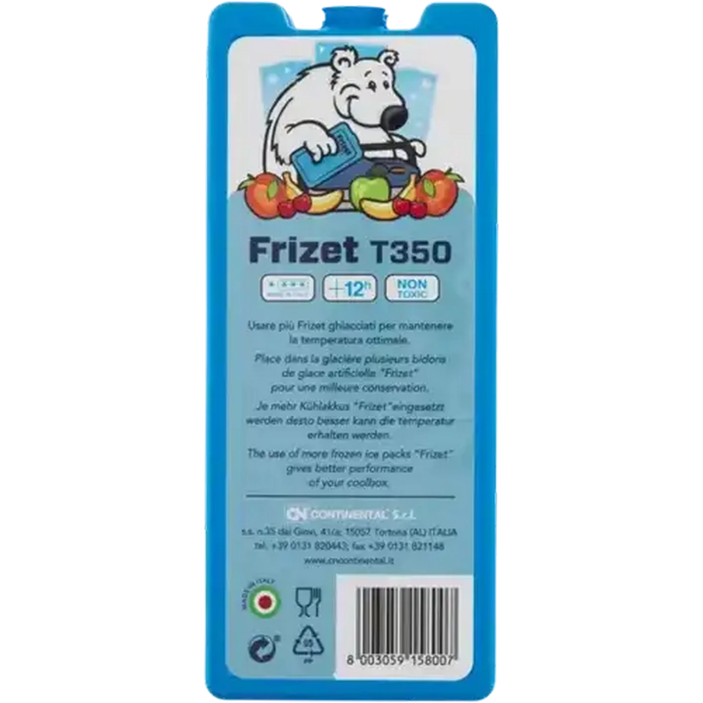 Image of Frizet Blue T350 Ice Bricks 2-Pack