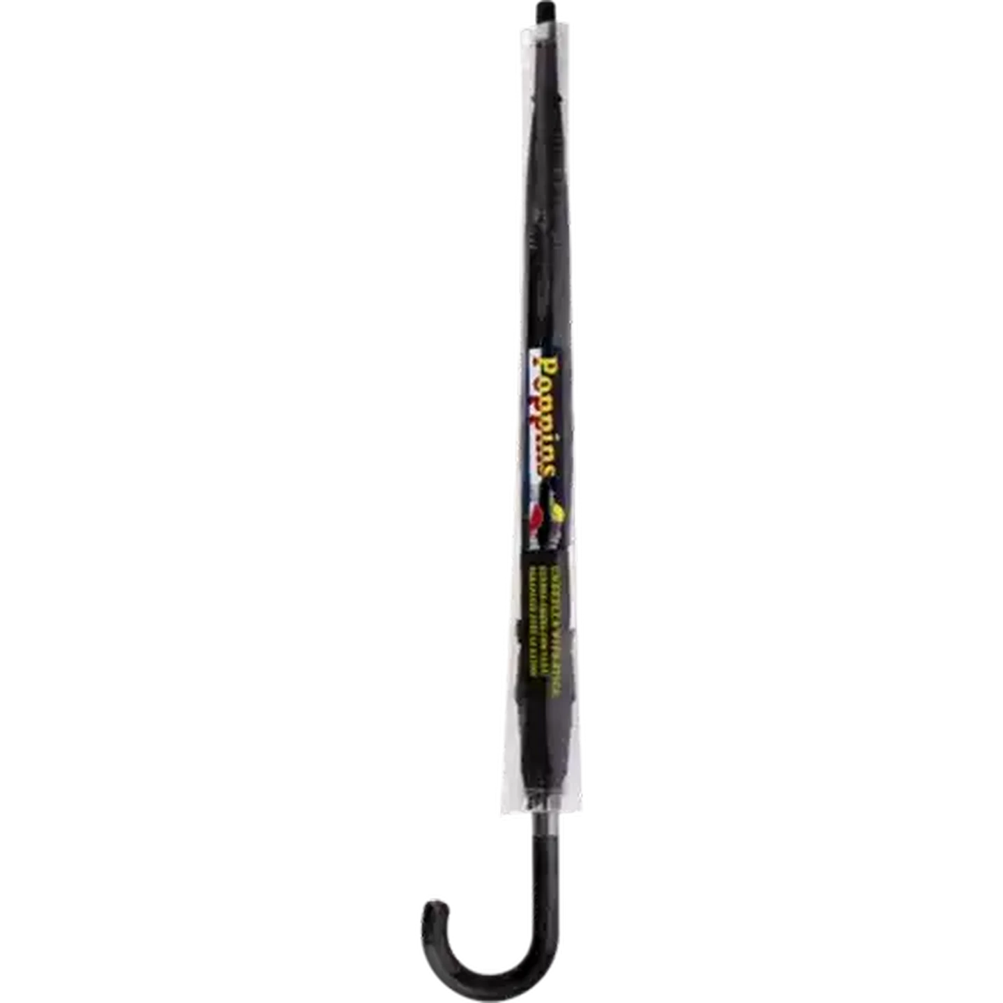Image of Poppins Black Maxi Stick Umbrella
