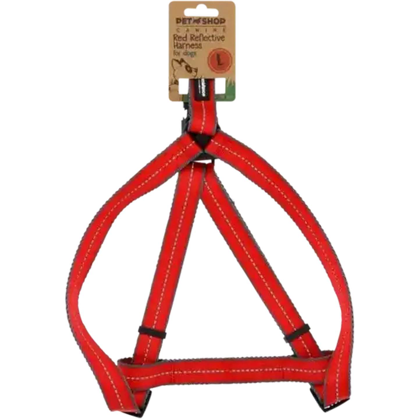 444.dogs専用 Checkers Sixty60 | Petshop Large Red Reflective Dog Harness