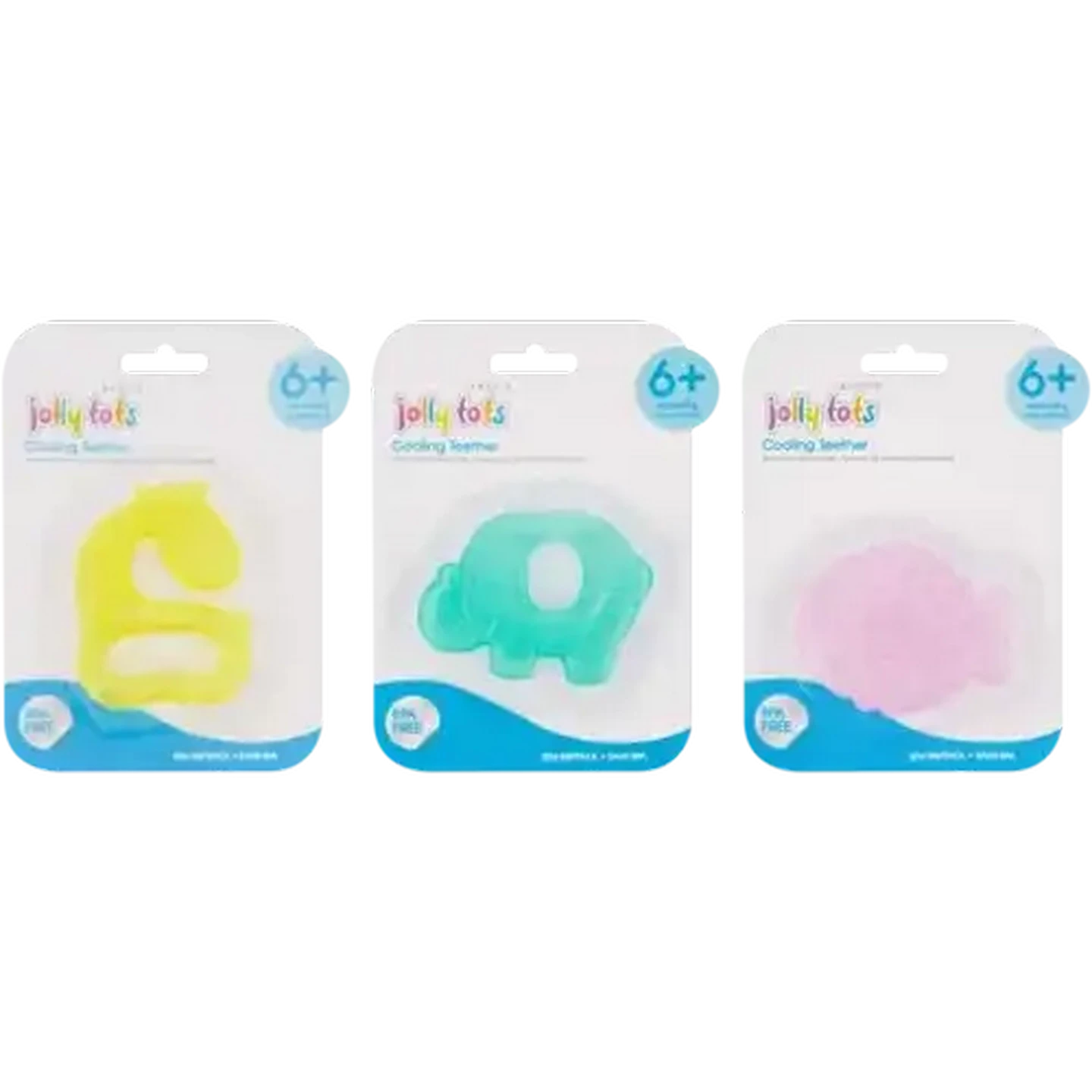 Image of Jolly Tots Cooling Teether 6 Months+ (Colour May Vary)