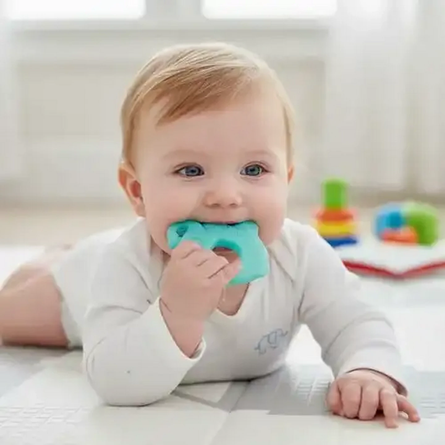 Image of Jolly Tots Cooling Teether 6 Months+ (Colour May Vary)