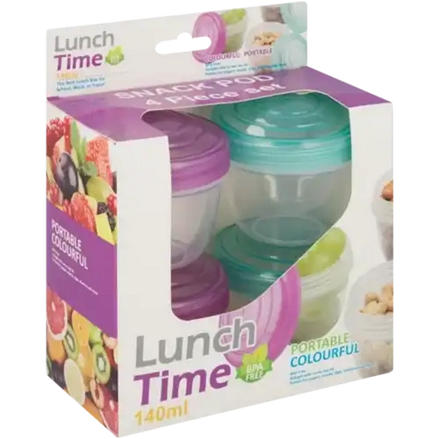 【未開封】LUNCH TIME SPEAK/FLICK 4枚セット Checkers Sixty60 | Lunch Time Portable Lunch Box Set 4 Piece 140ml