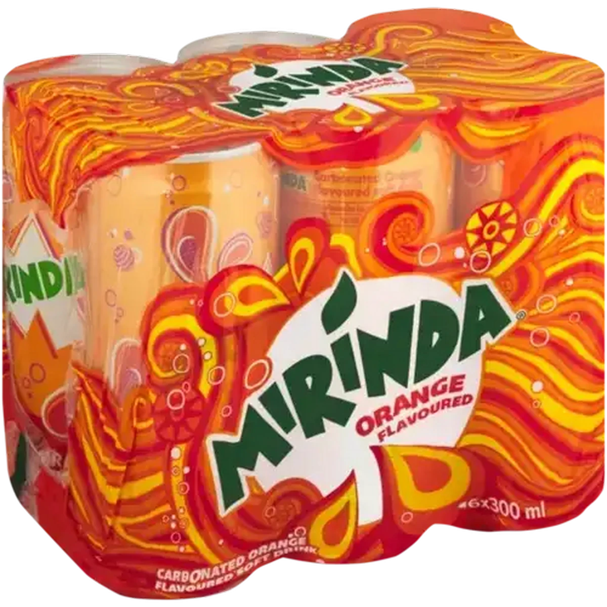 Miri Checkers Sixty60 | Mirinda Orange Flavoured Soft Drink 6 x 300ml