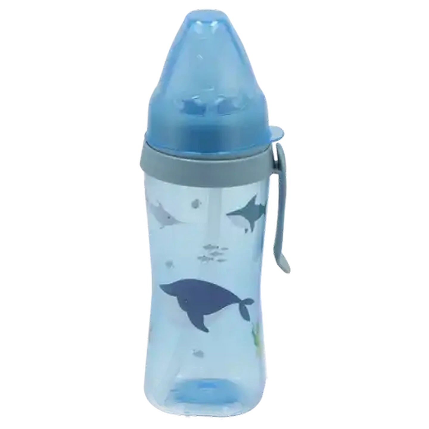 Image of Jolly Tots Straw Sipper Bottle 6 Months + 360ml (Design May Vary)