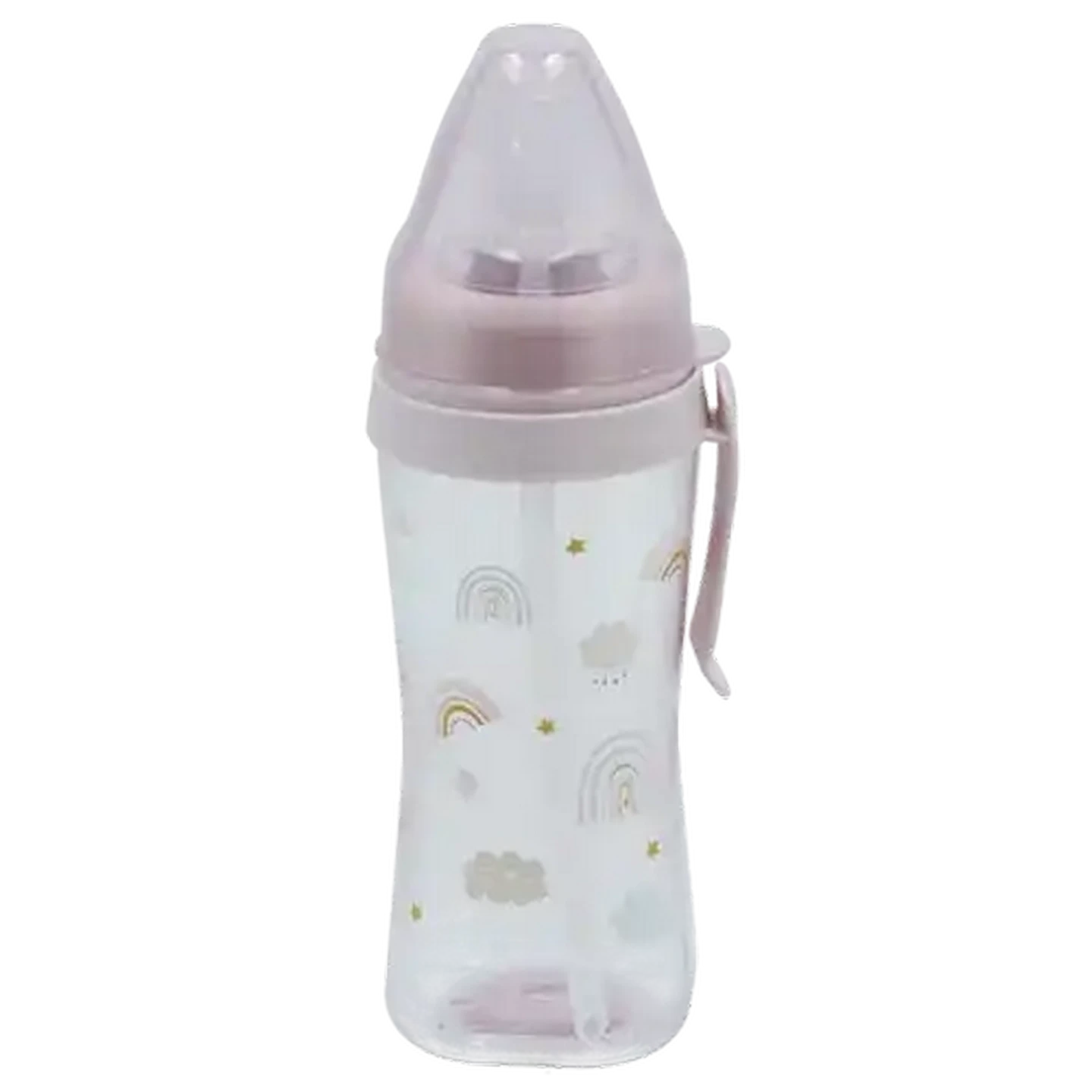 Image of Jolly Tots Straw Sipper Bottle 6 Months + 360ml (Design May Vary)