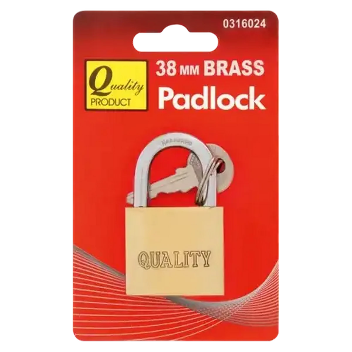 Checkers Sixty60 | Quality Brass Padlock 38mm