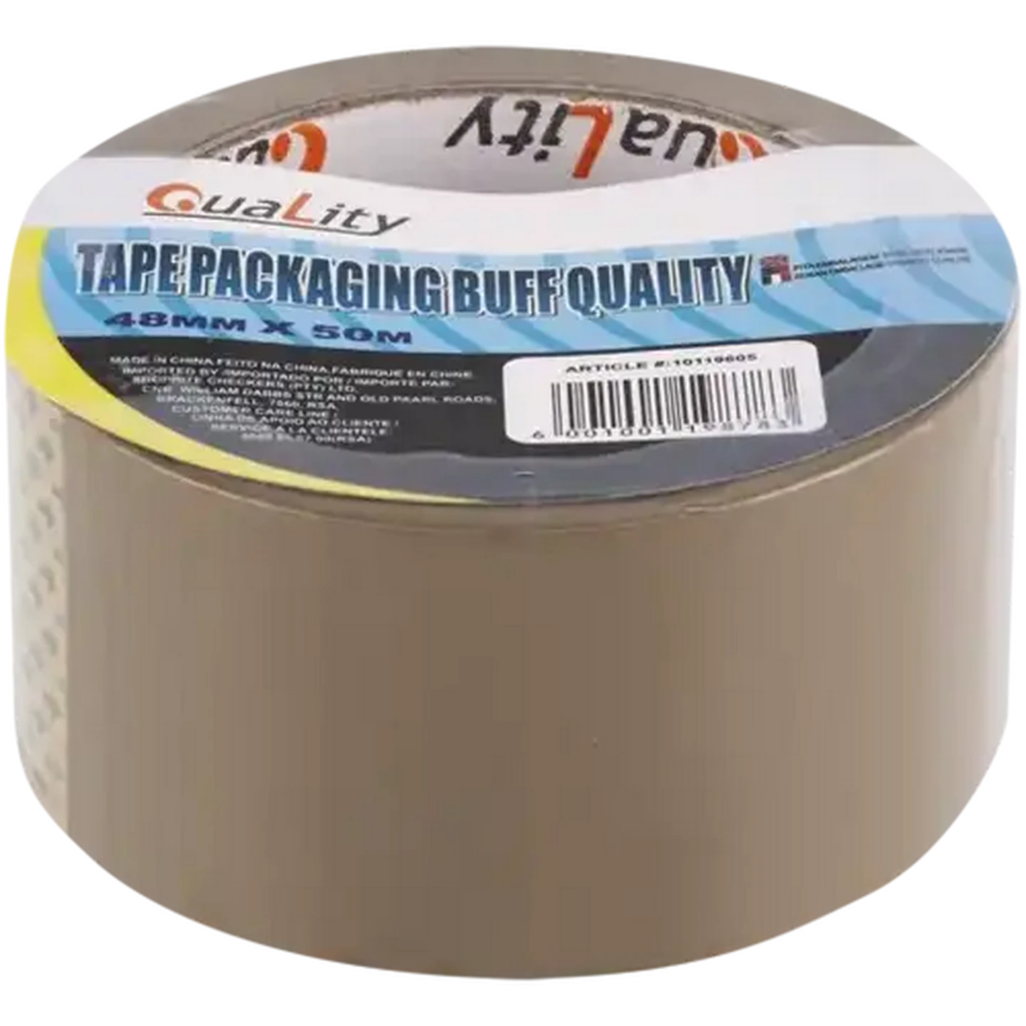 Image of Quality Packaging Buff Tape 48mm x 50mm
