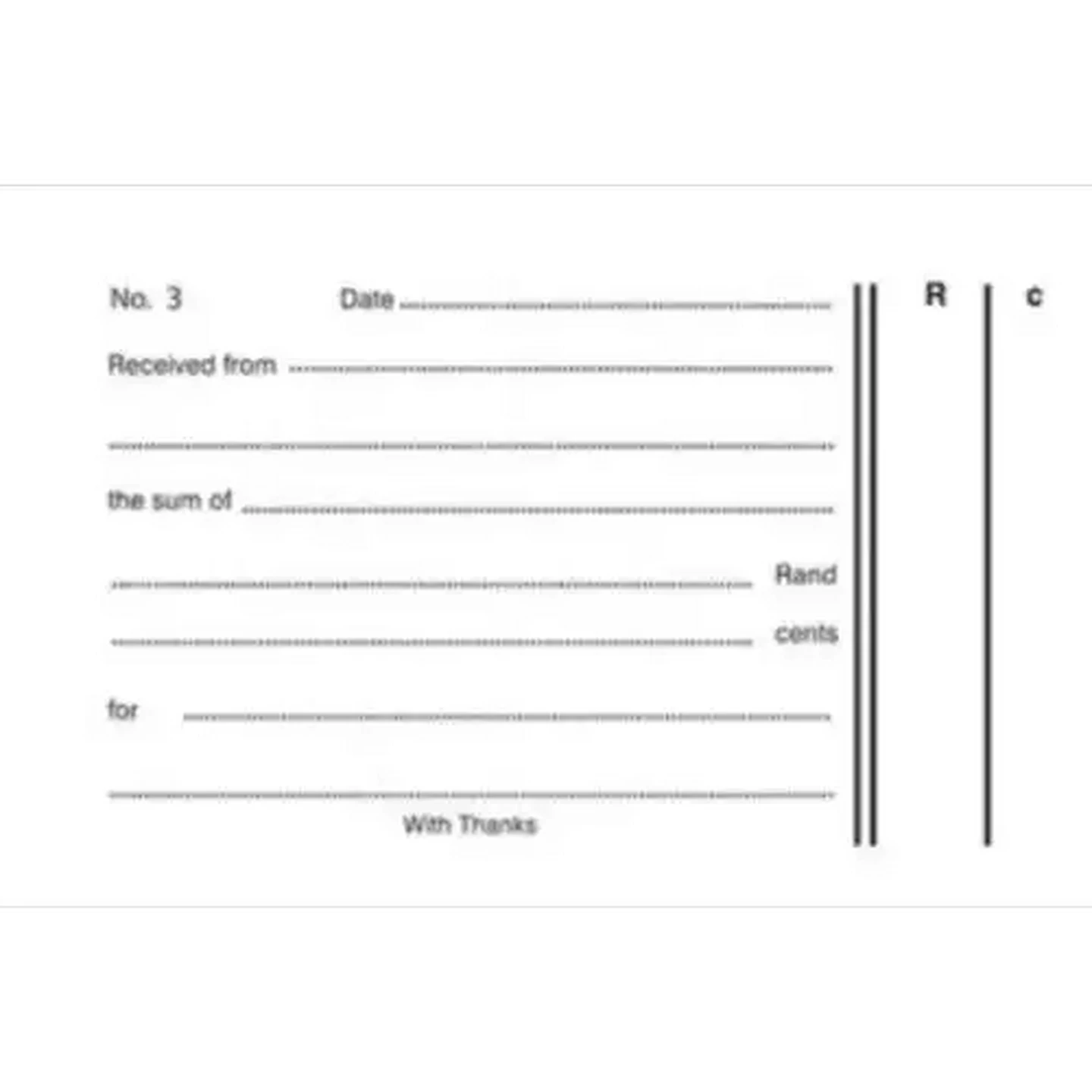 Checkers Sixty60 | Croxley Blue Cash Receipt Book