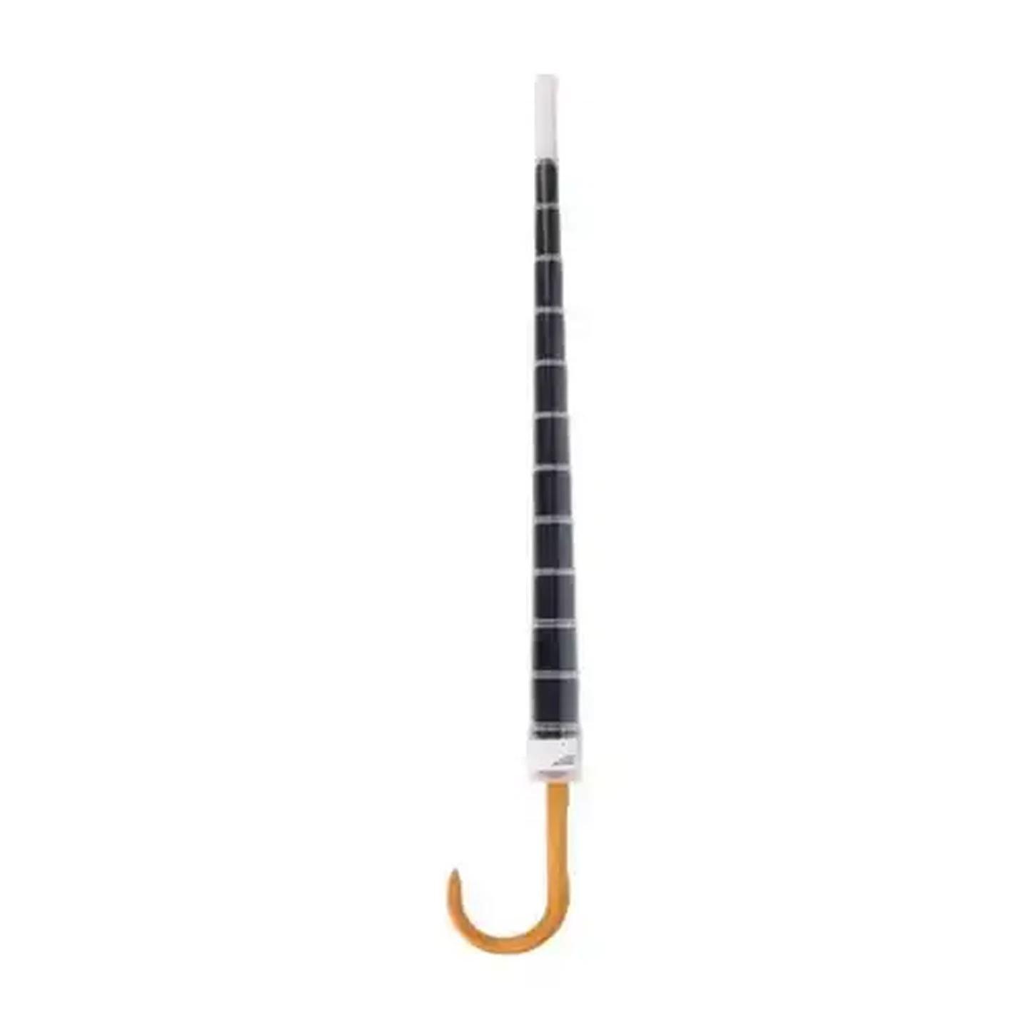 Image of Poppins Black Auto Stick Umbrella