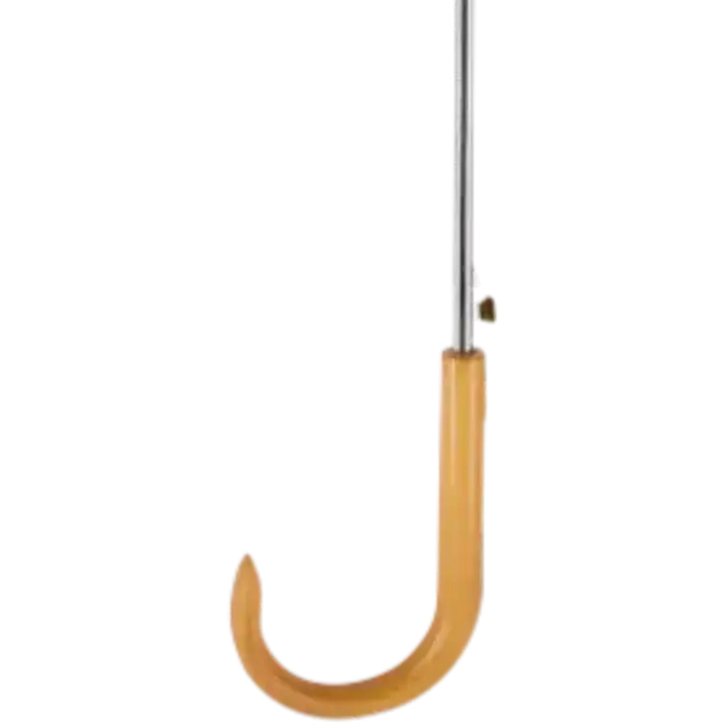 Image of Poppins Black Auto Stick Umbrella