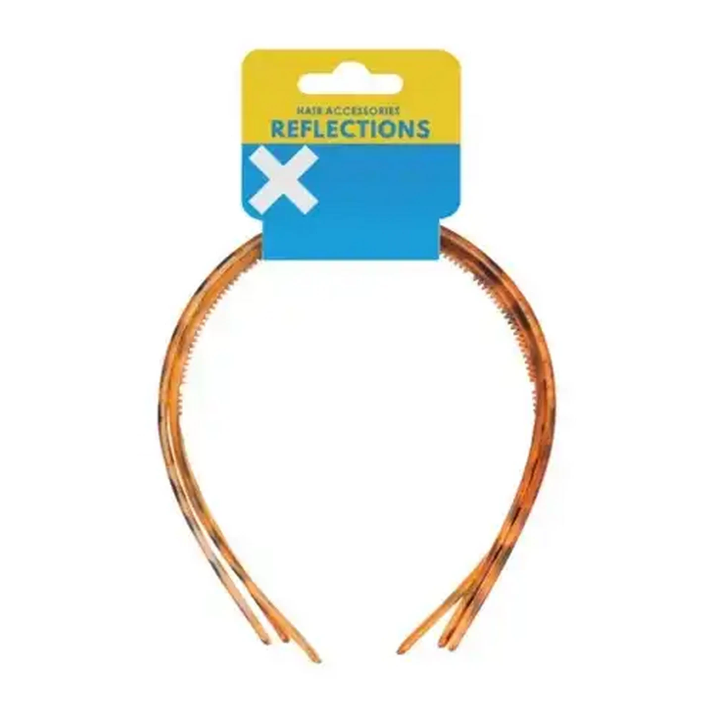 Checkers Sixty60 | Reflections Brown Thin Alice Band 3 Pack