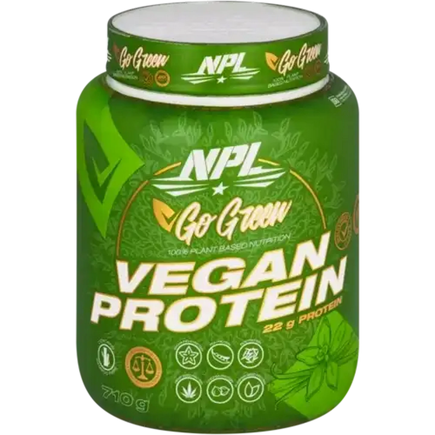 Checkers Sixty60 | NPL Go Green Vanilla Flavoured Vegan Protein 710g