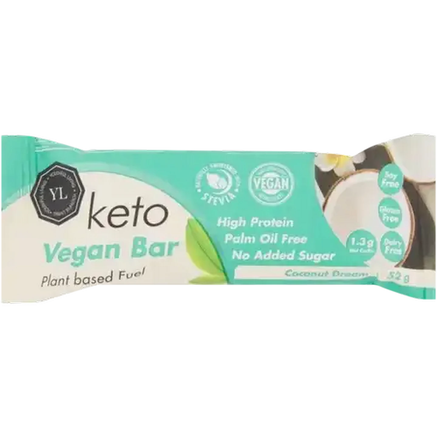Image of Youthful Living Coconut Dream Keto Vegan Bar 52g