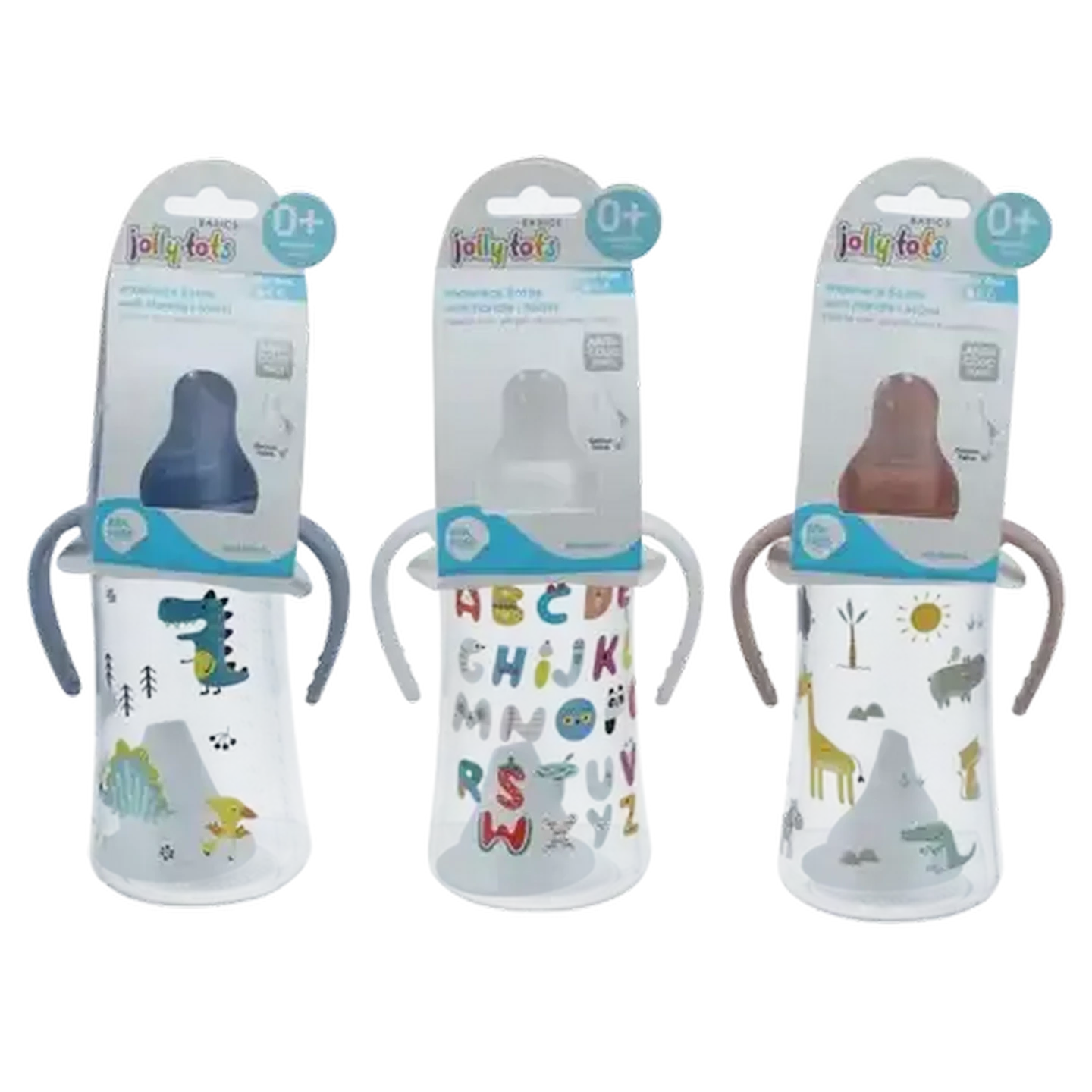 Checkers Sixty60 | Jolly Tots Wide Neck Bottle with Handles 0