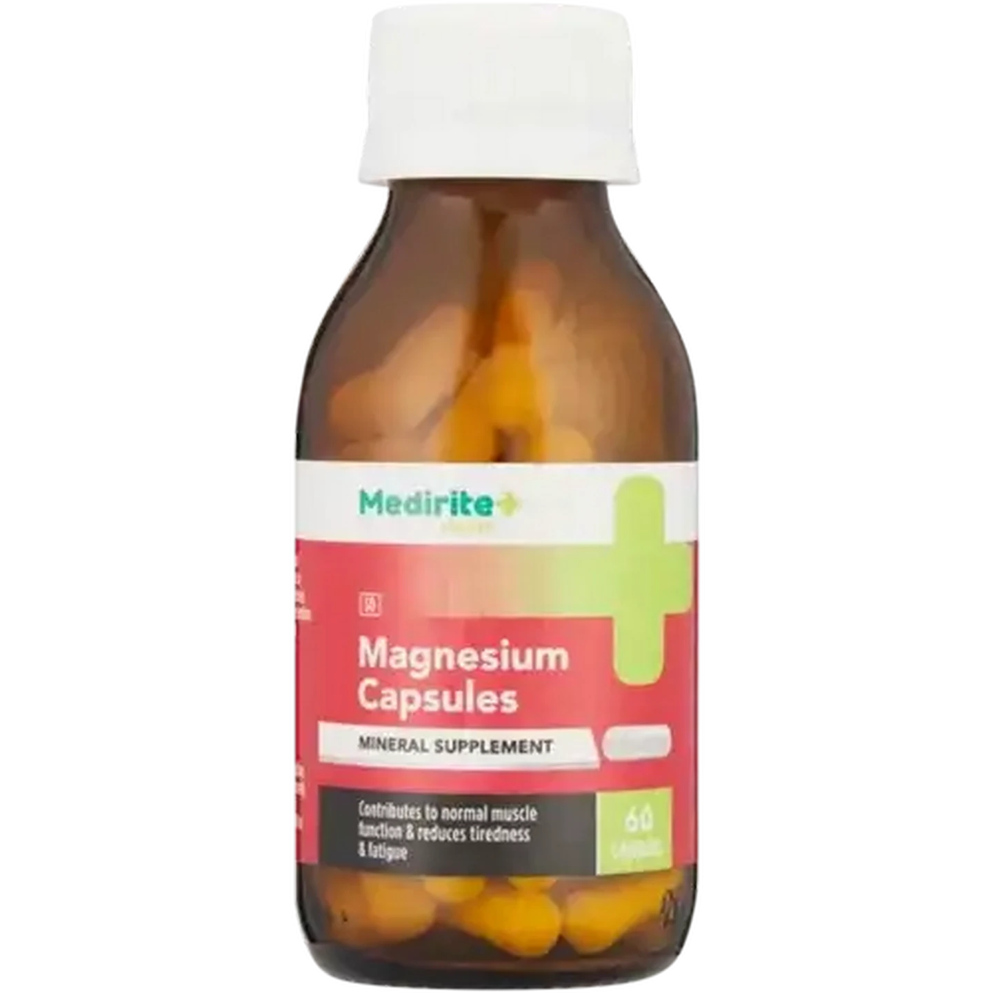 Image of Medirite Magnesium Mineral Supplement Capsules 60 Pack