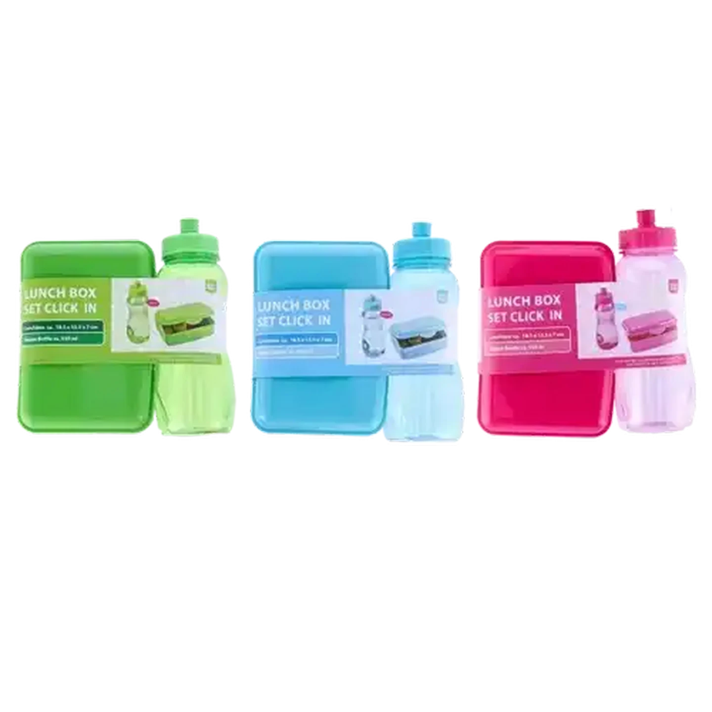 Checkers Sixty60 | Click in Lunch Box Set 2 Piece 500ml (Colour
