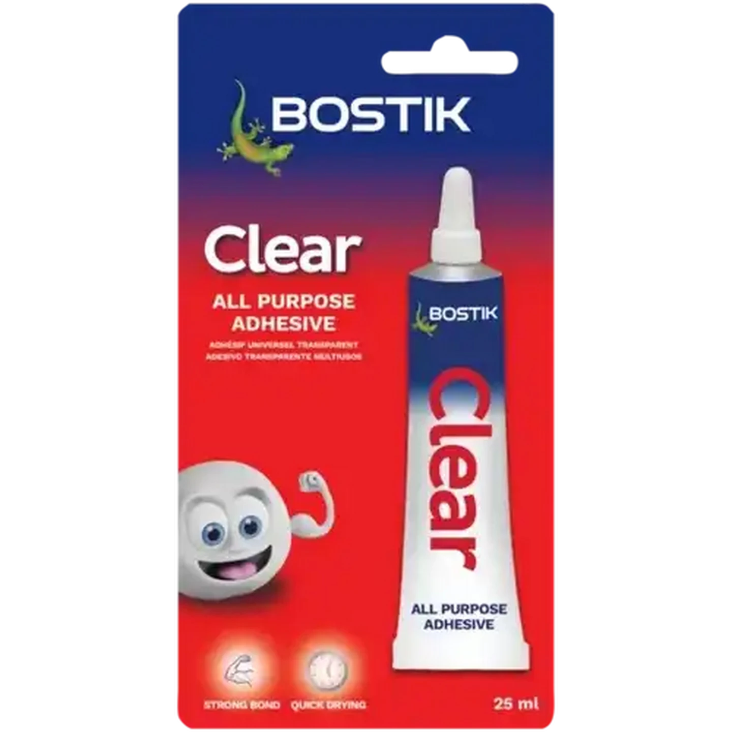 Image of Bostik Clear All Purpose Adhesive 25ml