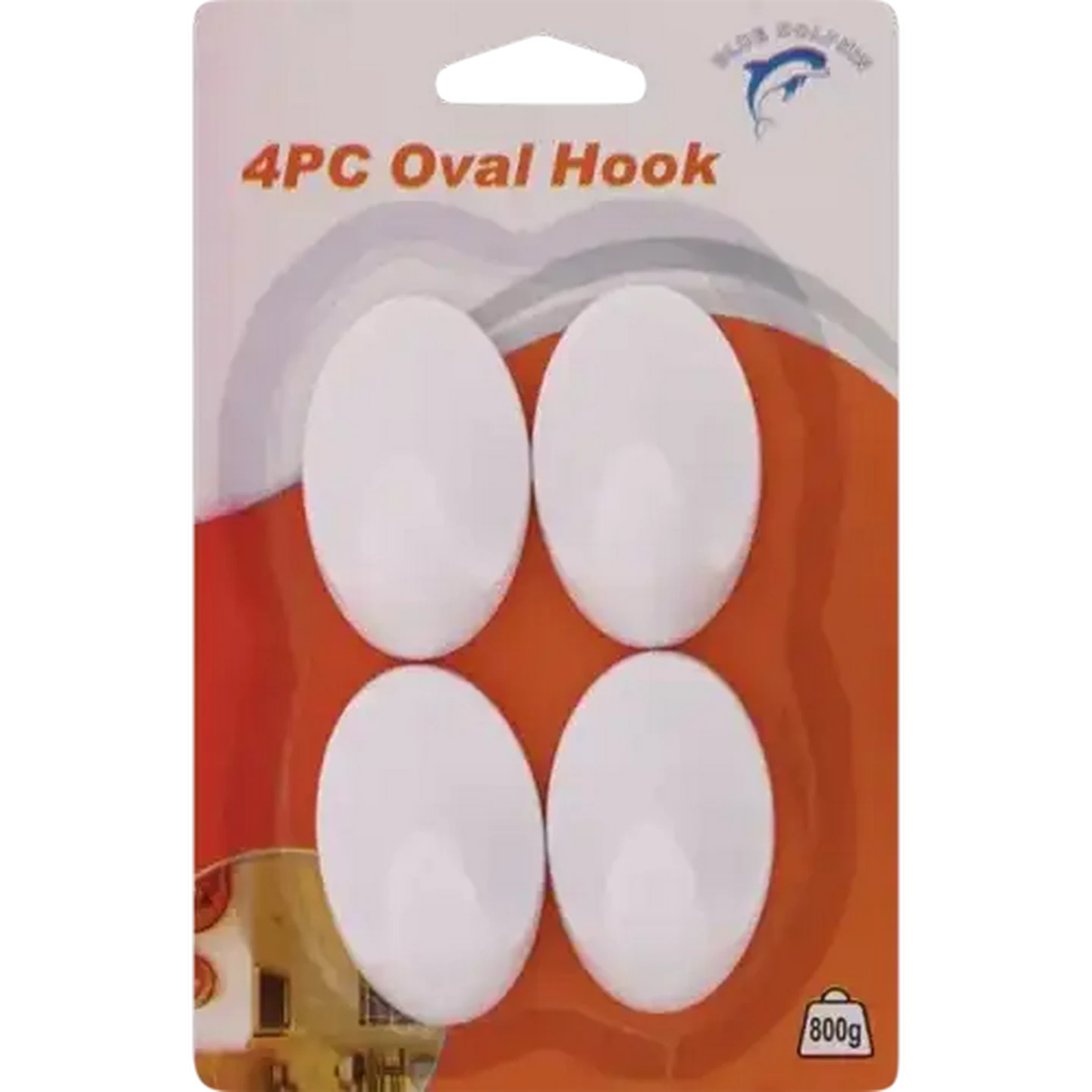 Image of Blue Dolphin Oval Hooks 4-Pack