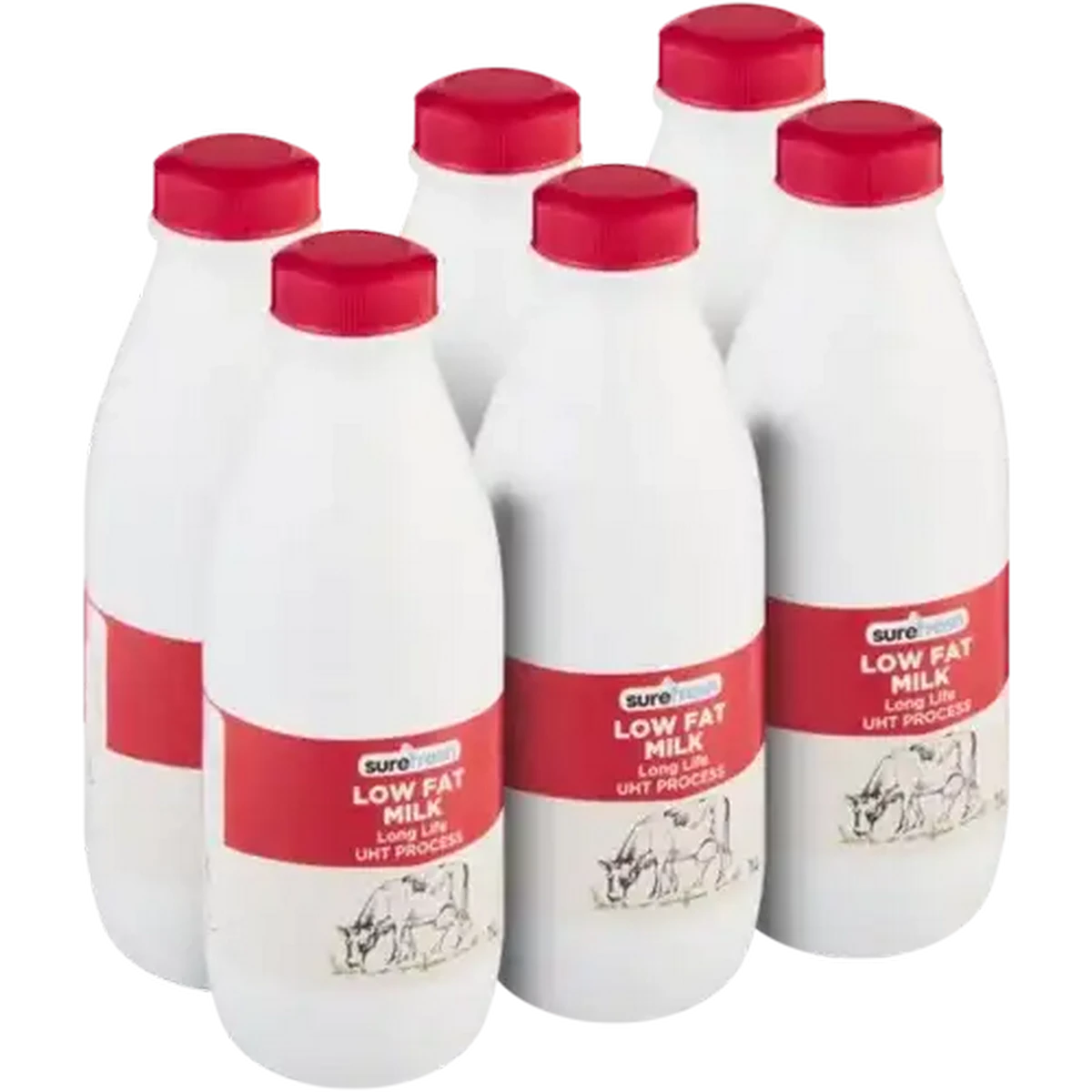 Checkers Sixty60 | Surefresh Low Fat Long Life Milk 6 x 1L