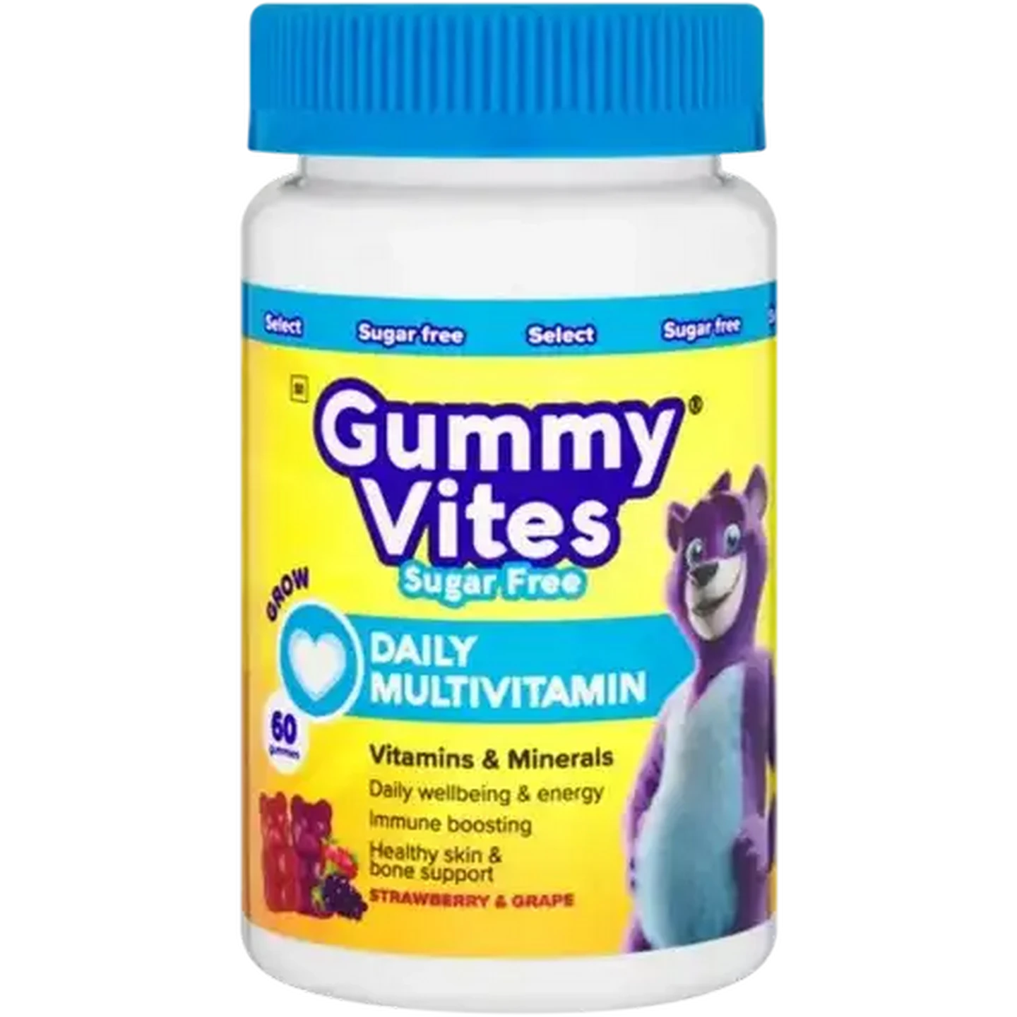 Image of Gummy Vites Sugar Free Daily Multivitamin Gummies 60 Pack