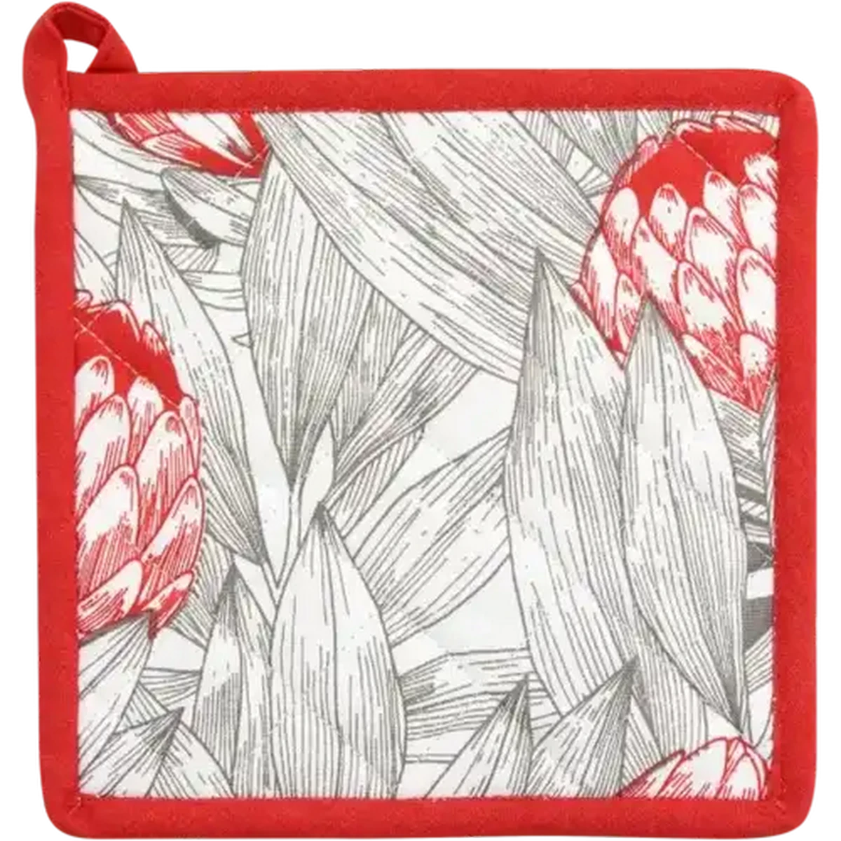 Checkers Sixty60 | Essentials Red & Grey Kitchen Pot Holder