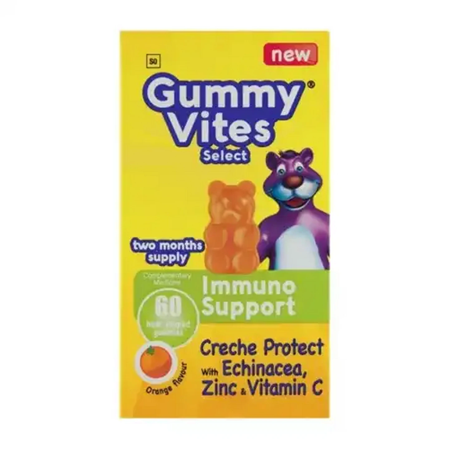 Image of Gummy Vites Orange Creche Protect Gummies 60 Pack