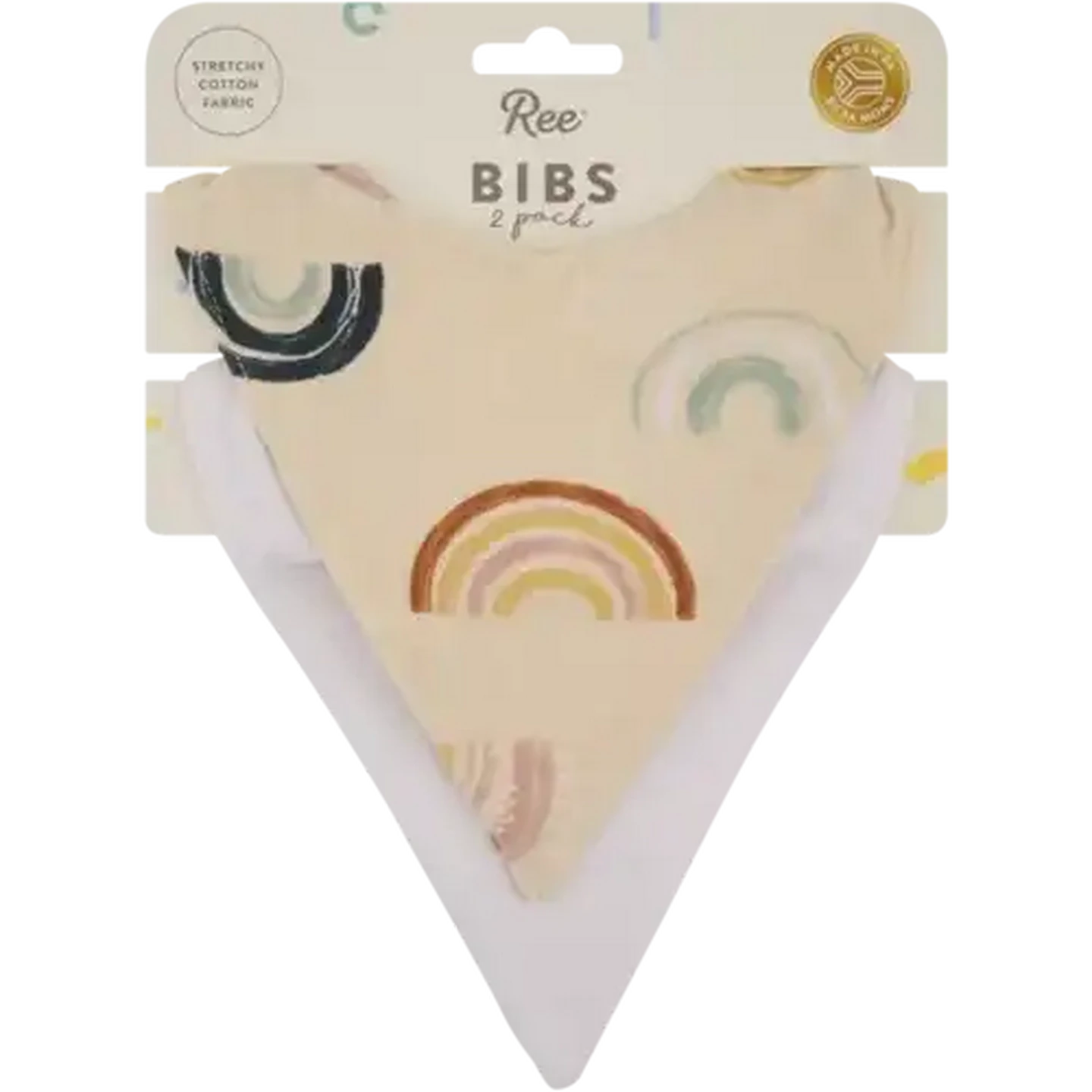Image of Ree Rainbow Dreams Dribble Bibs 2 Pack